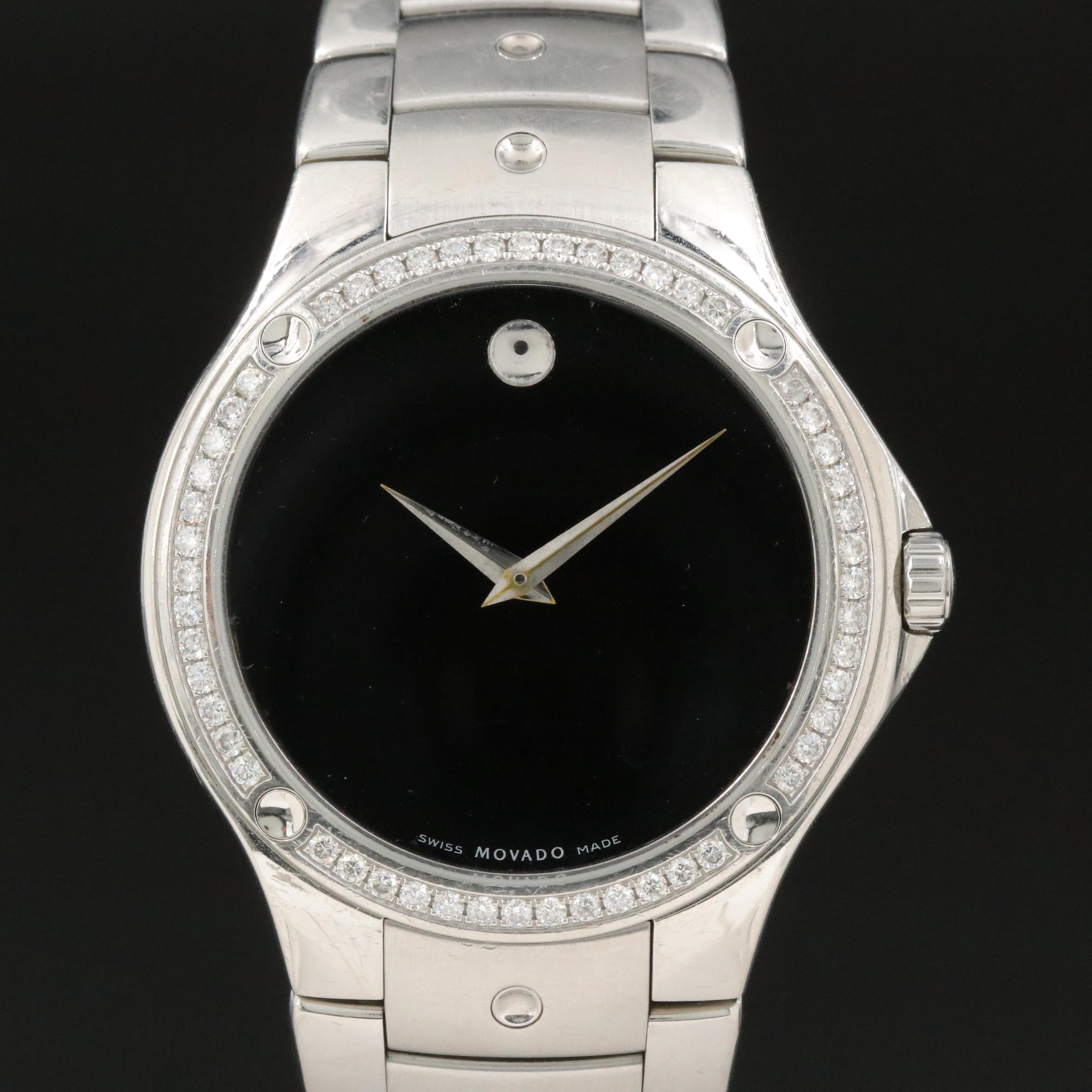 Movado Diamond SE Sports Edition Quartz Watch