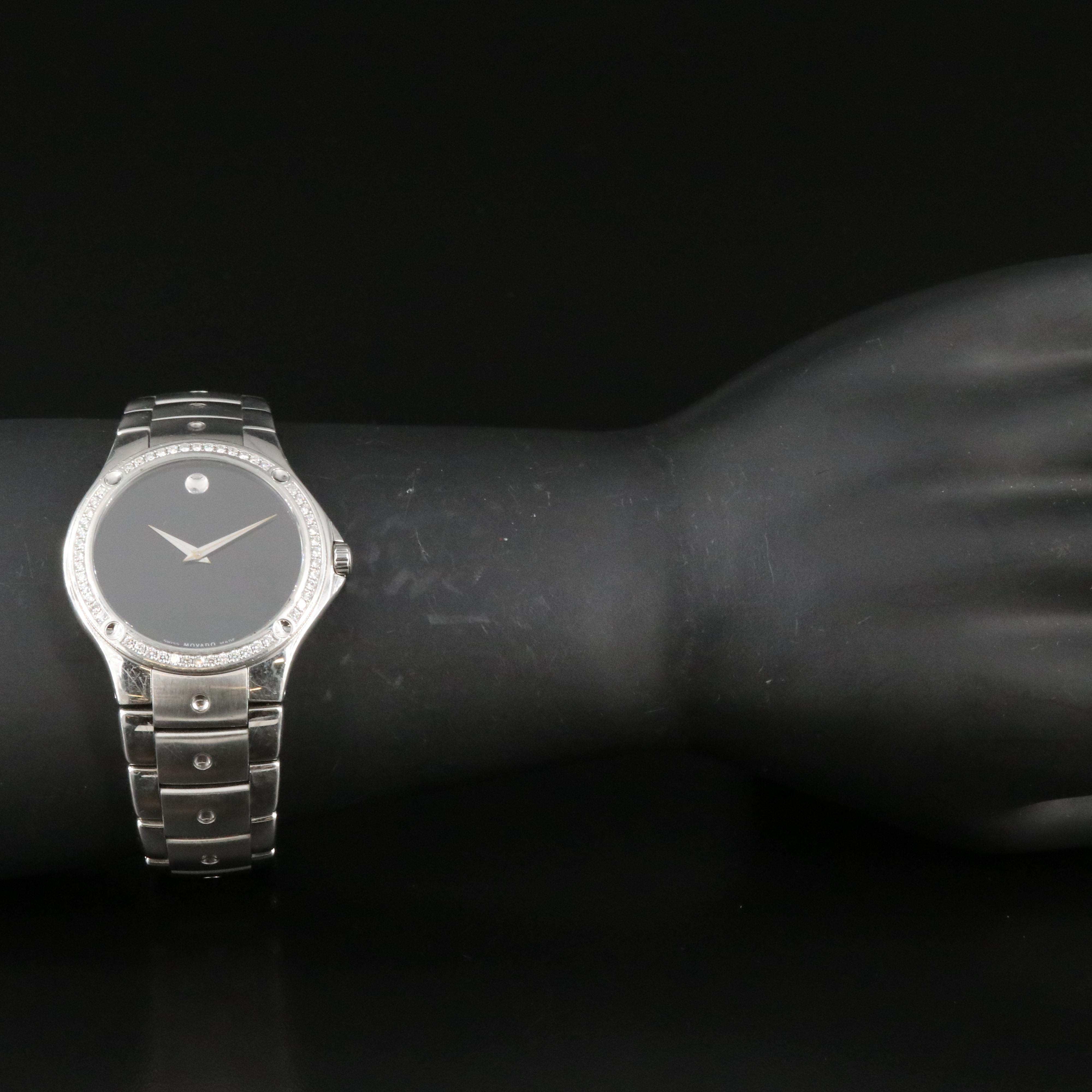 Movado Diamond SE Sports Edition Quartz Watch