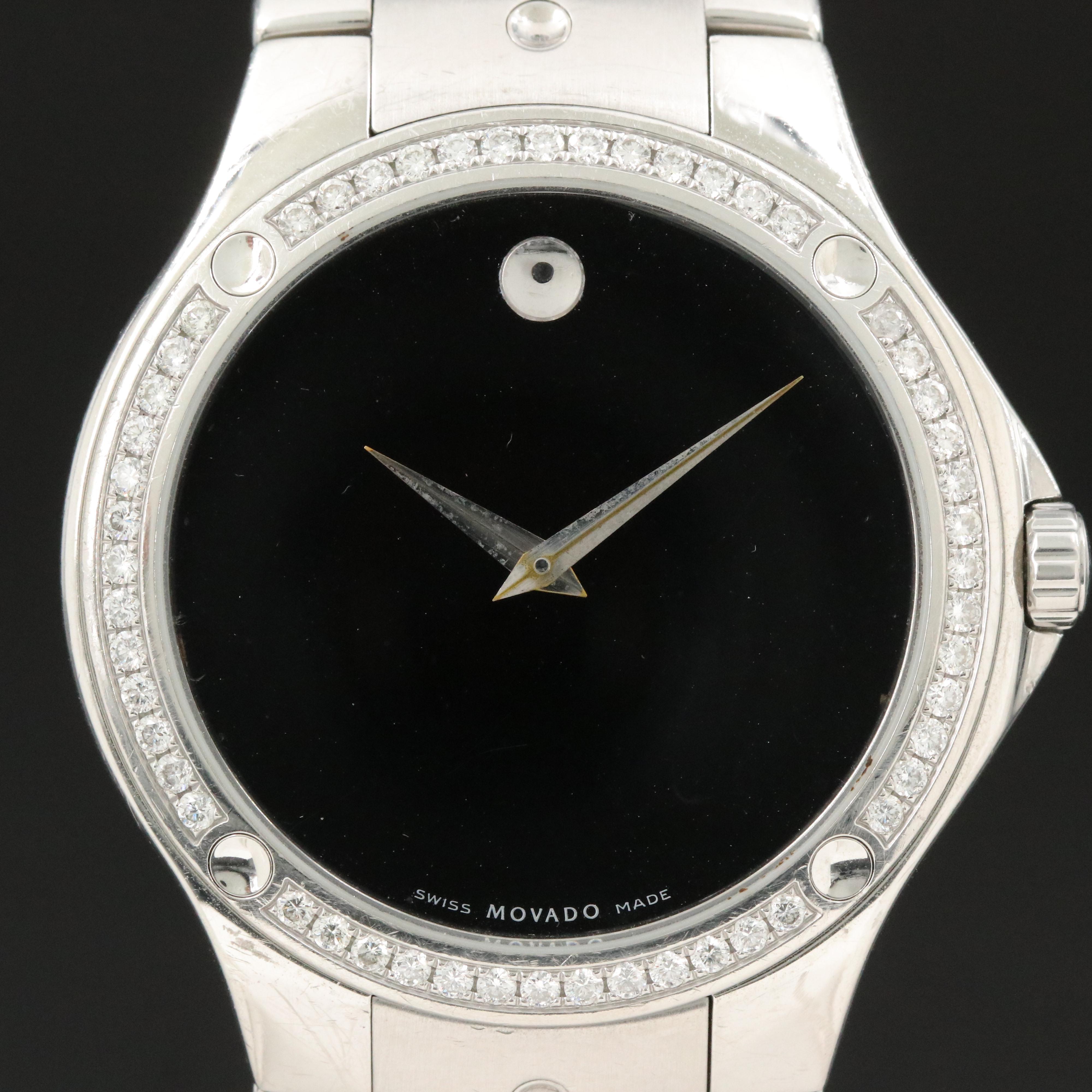 Movado Diamond SE Sports Edition Quartz Watch