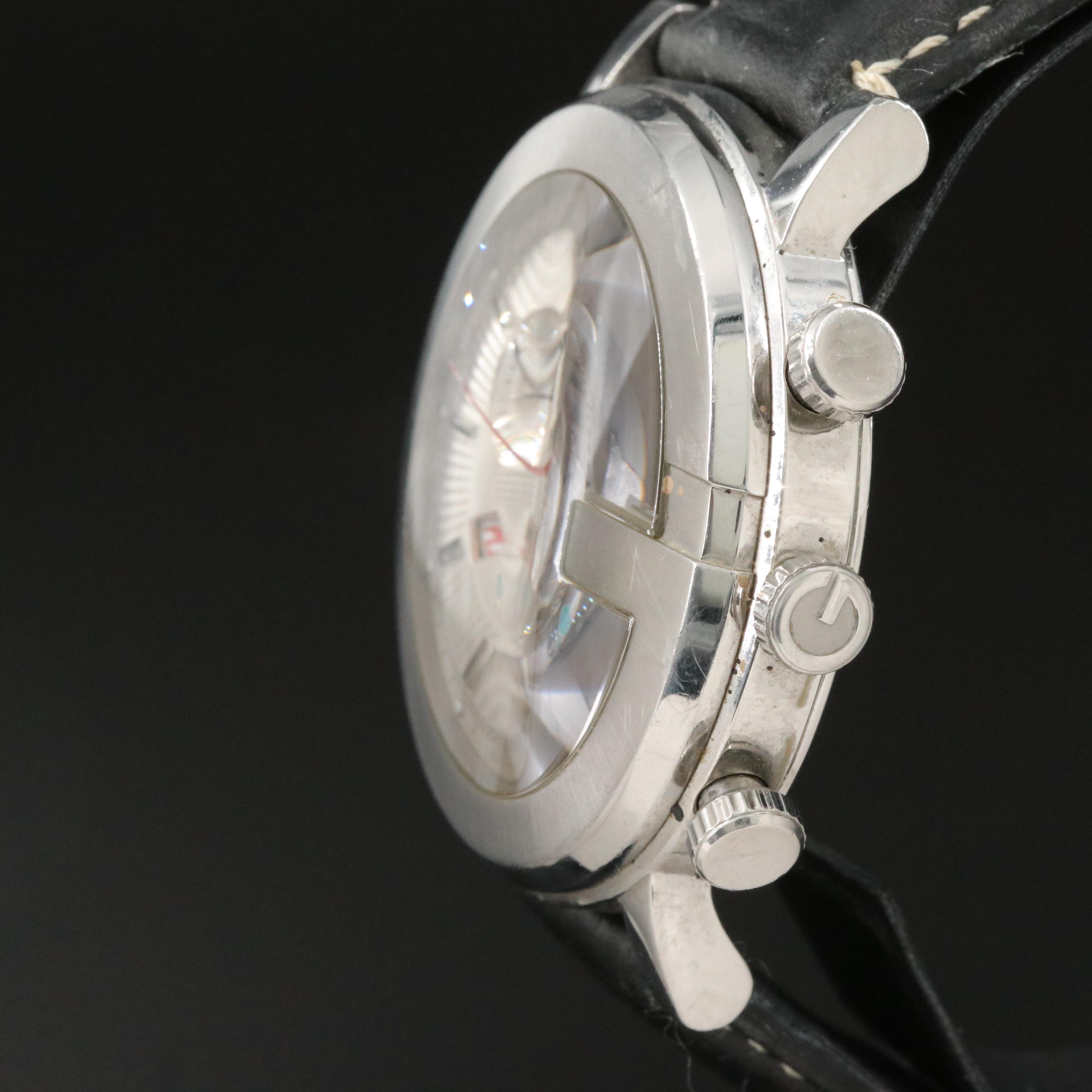 Gucci Chronscope ref. 101M Steel Quartz Watch