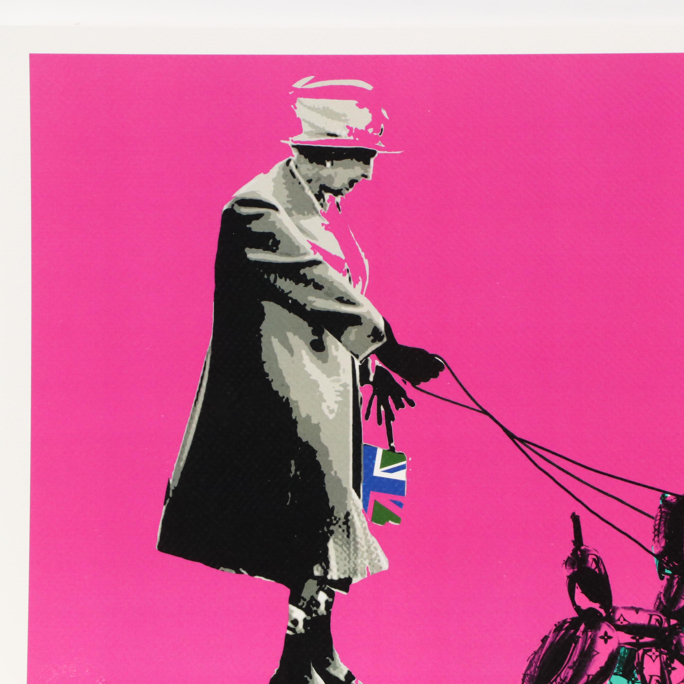 Death NYC Graphic Print Featuring Jeff Koons and Queen Elizabeth, 21st Century