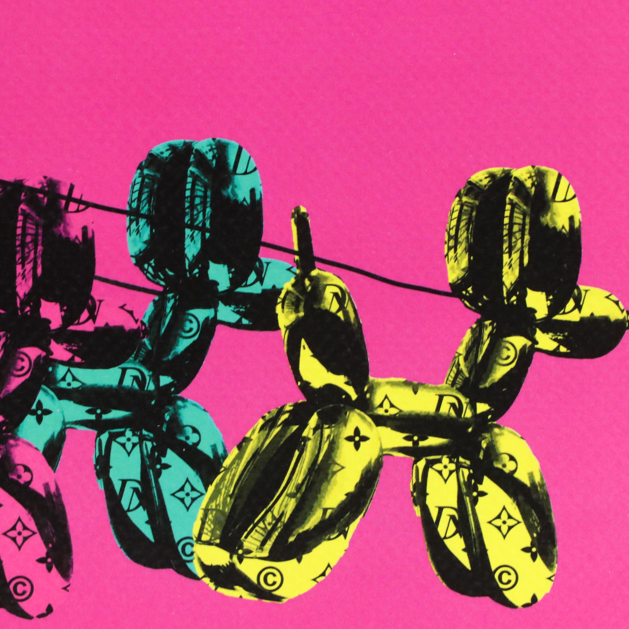 Death NYC Graphic Print Featuring Jeff Koons and Queen Elizabeth, 21st Century