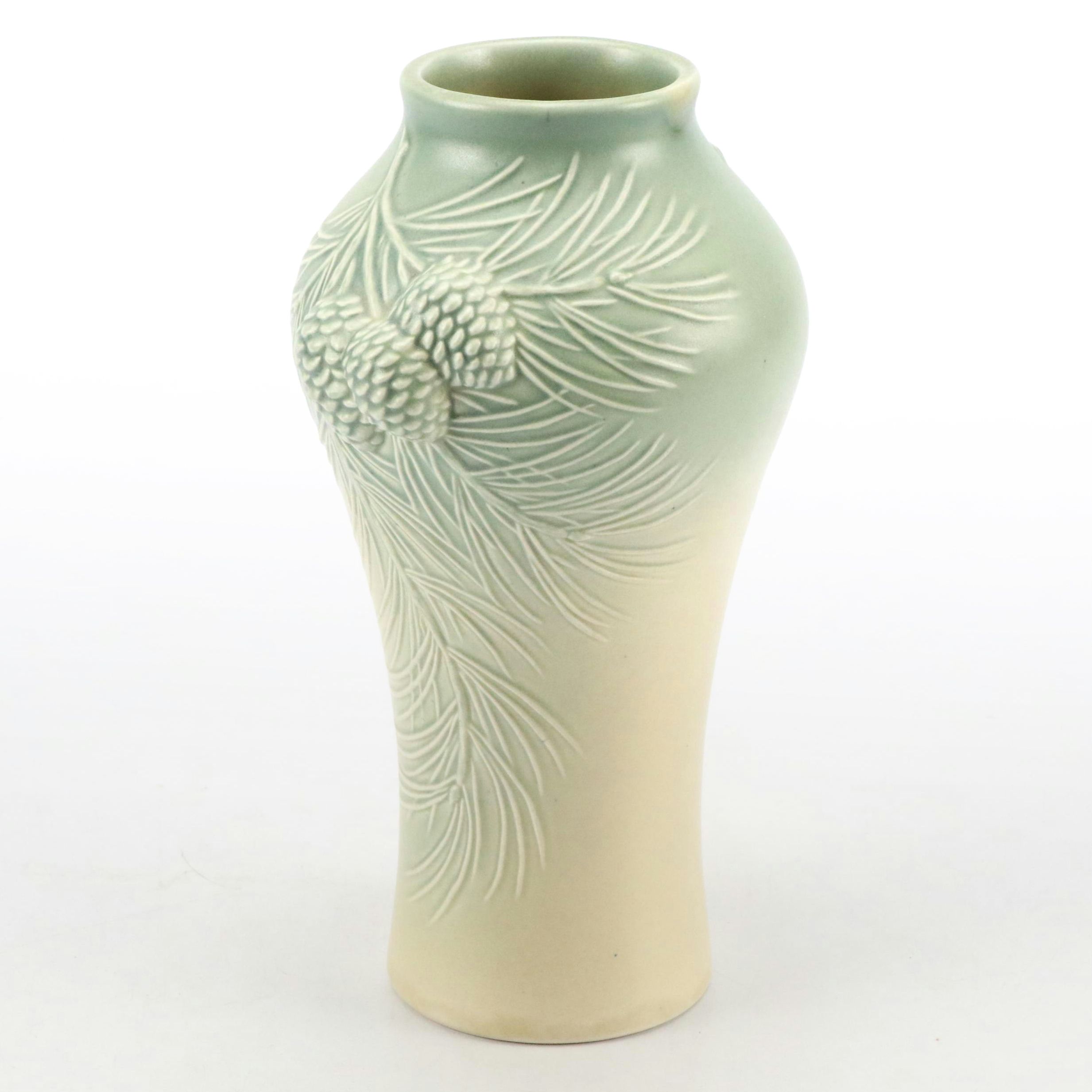 Rookwood Pottery Meiping Style Pine Cone Vase, 2007