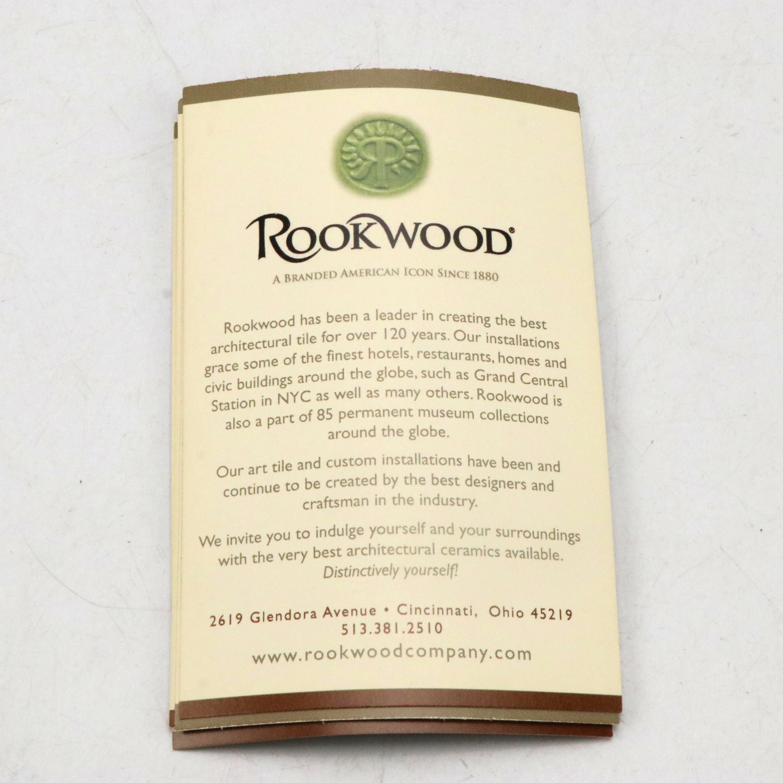 Rookwood Pottery Meiping Style Pine Cone Vase, 2007