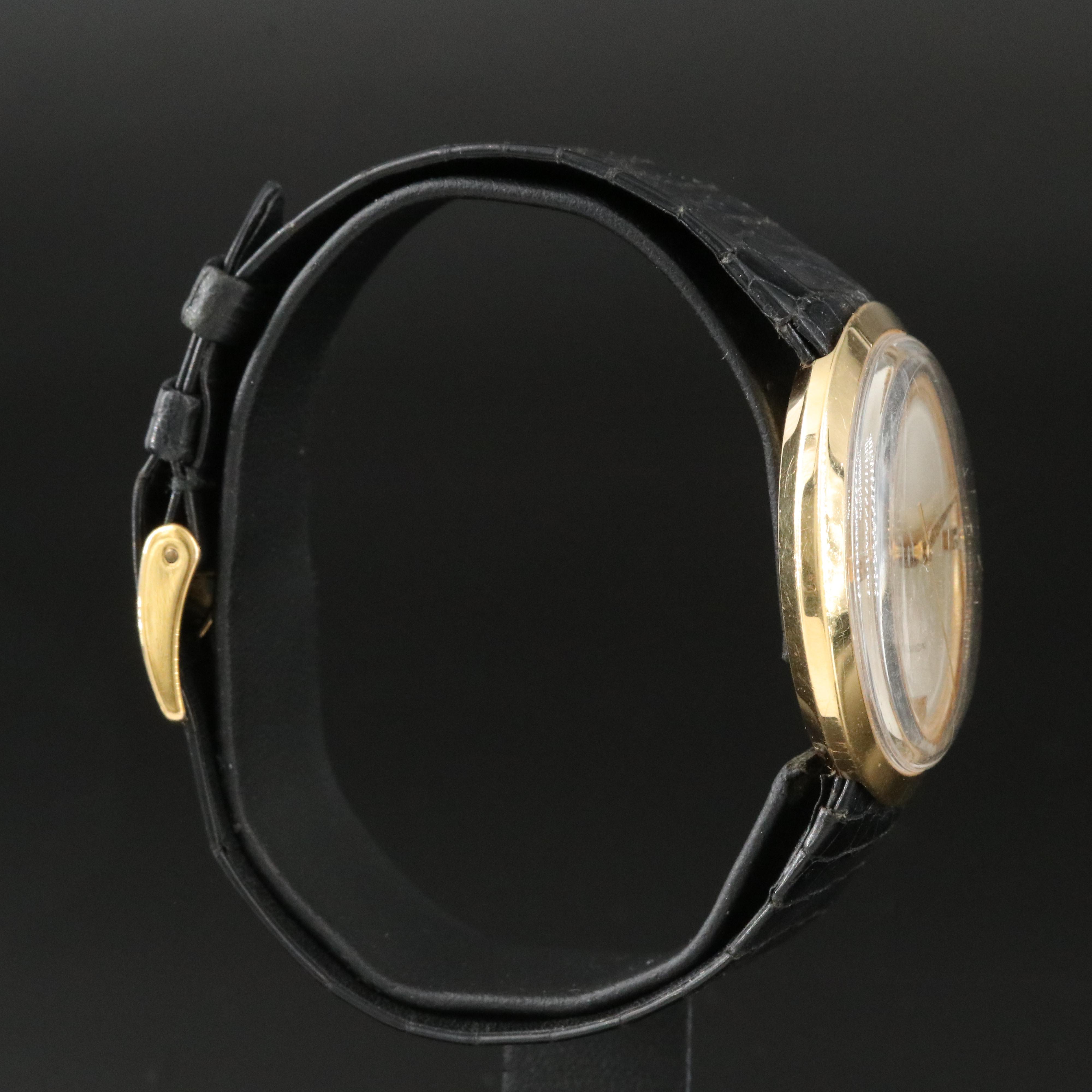 Vintage Rolex Precision 18K Manual Wind Watch