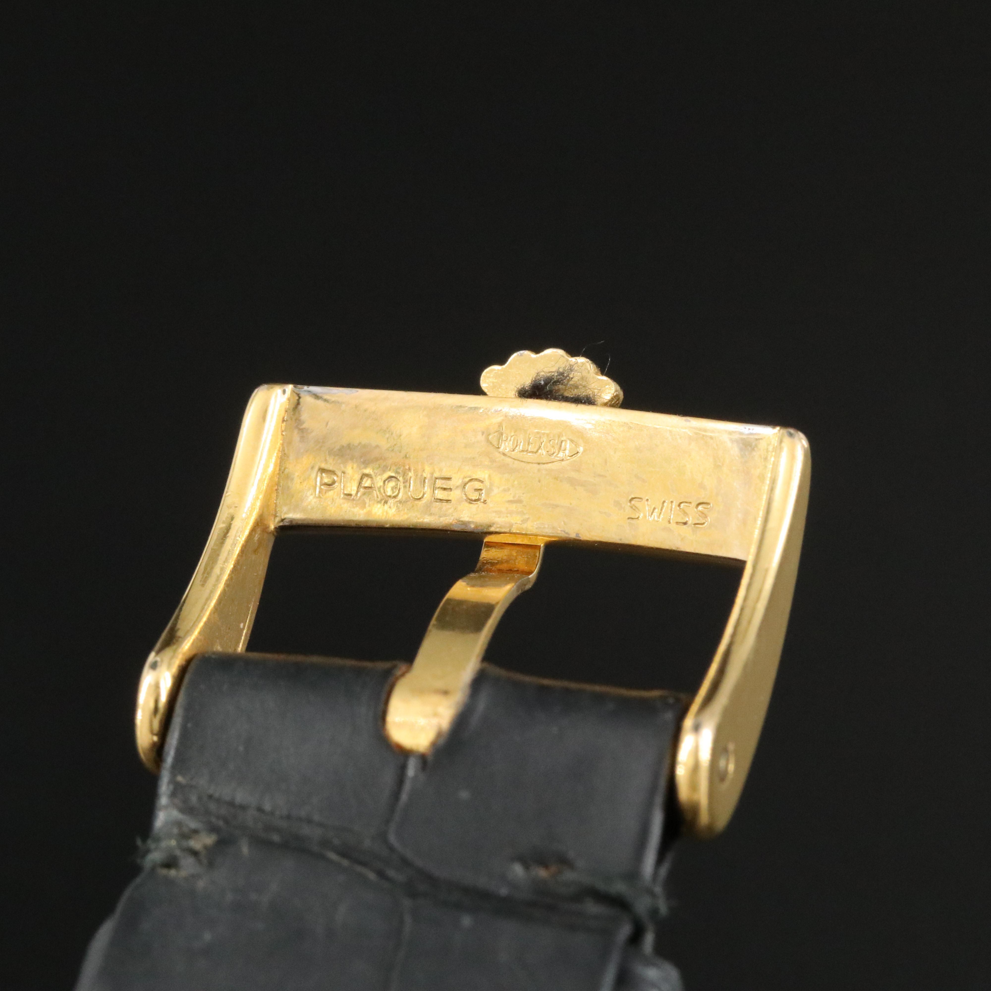 Vintage Rolex Precision 18K Manual Wind Watch