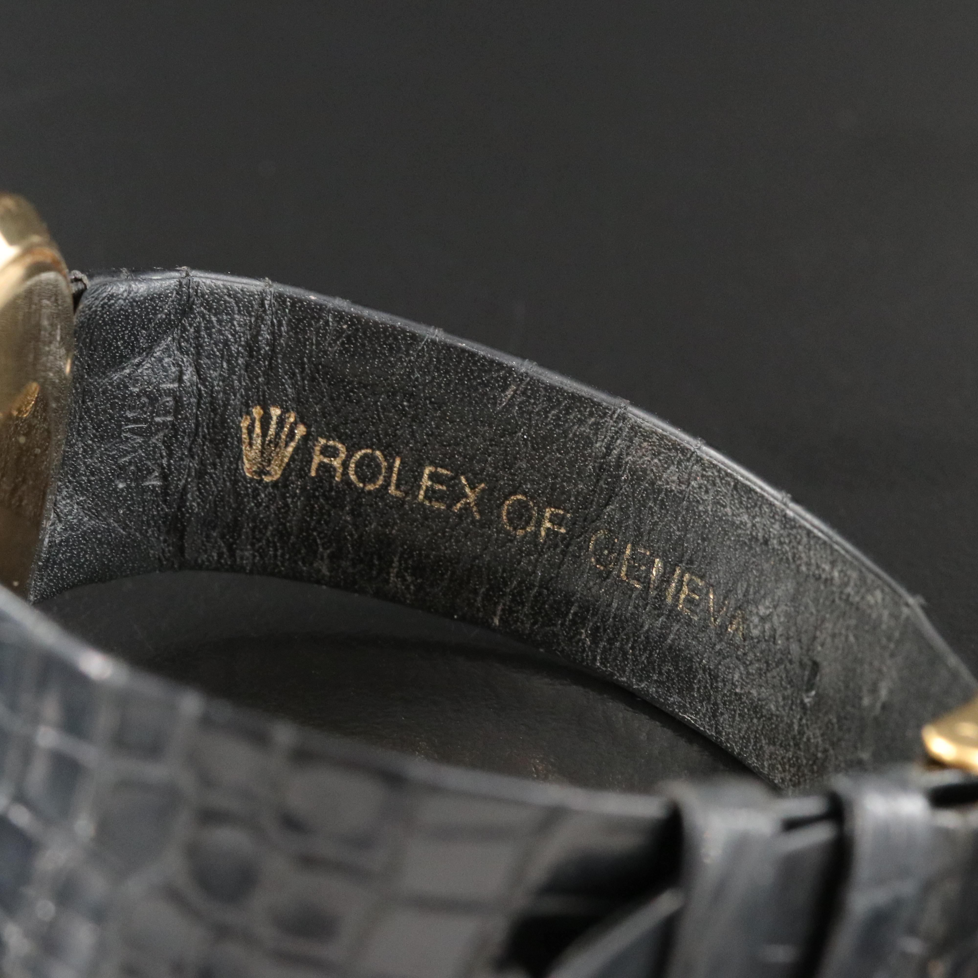 Vintage Rolex Precision 18K Manual Wind Watch