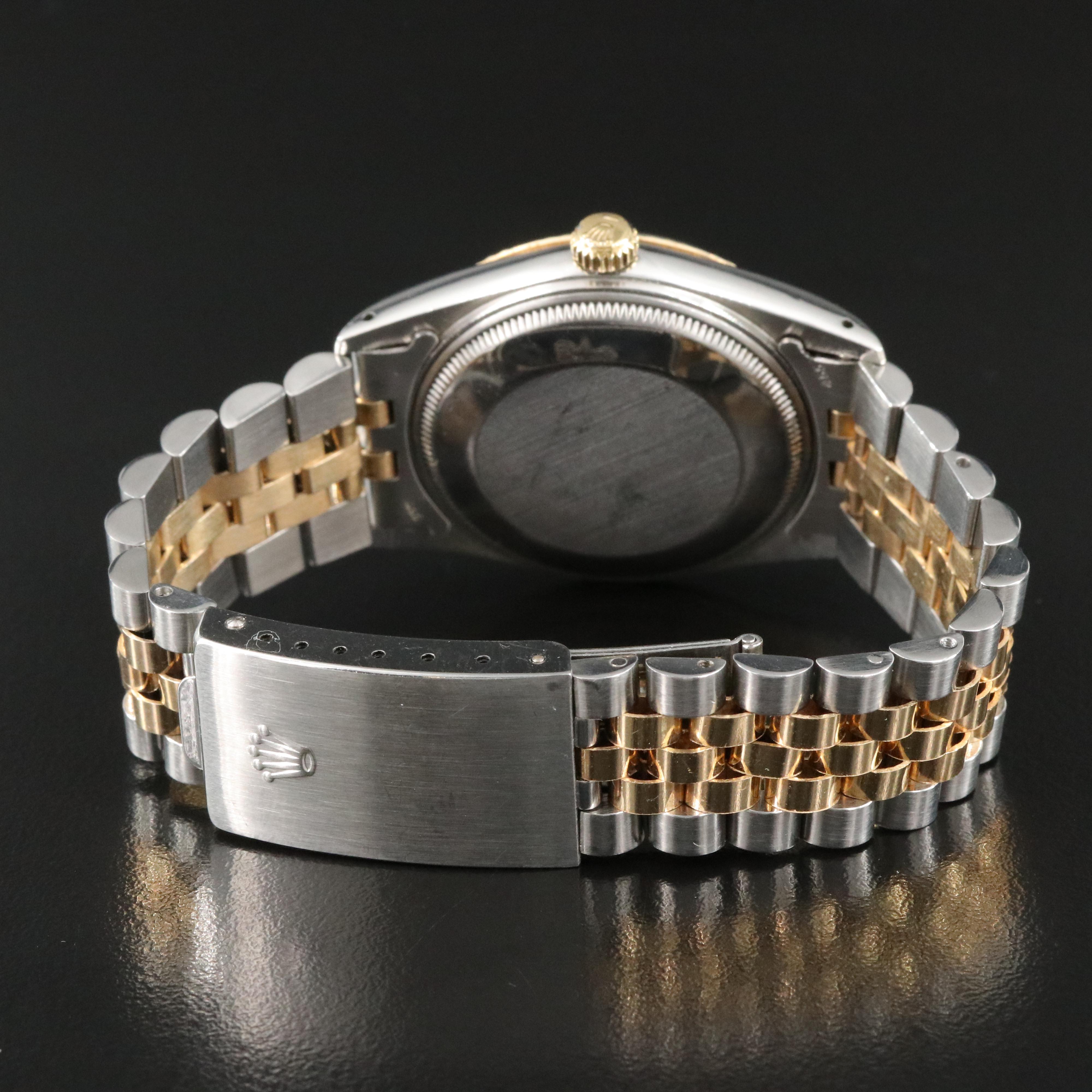 1982 Custom Rolex Oyster Perpetual Date Watch