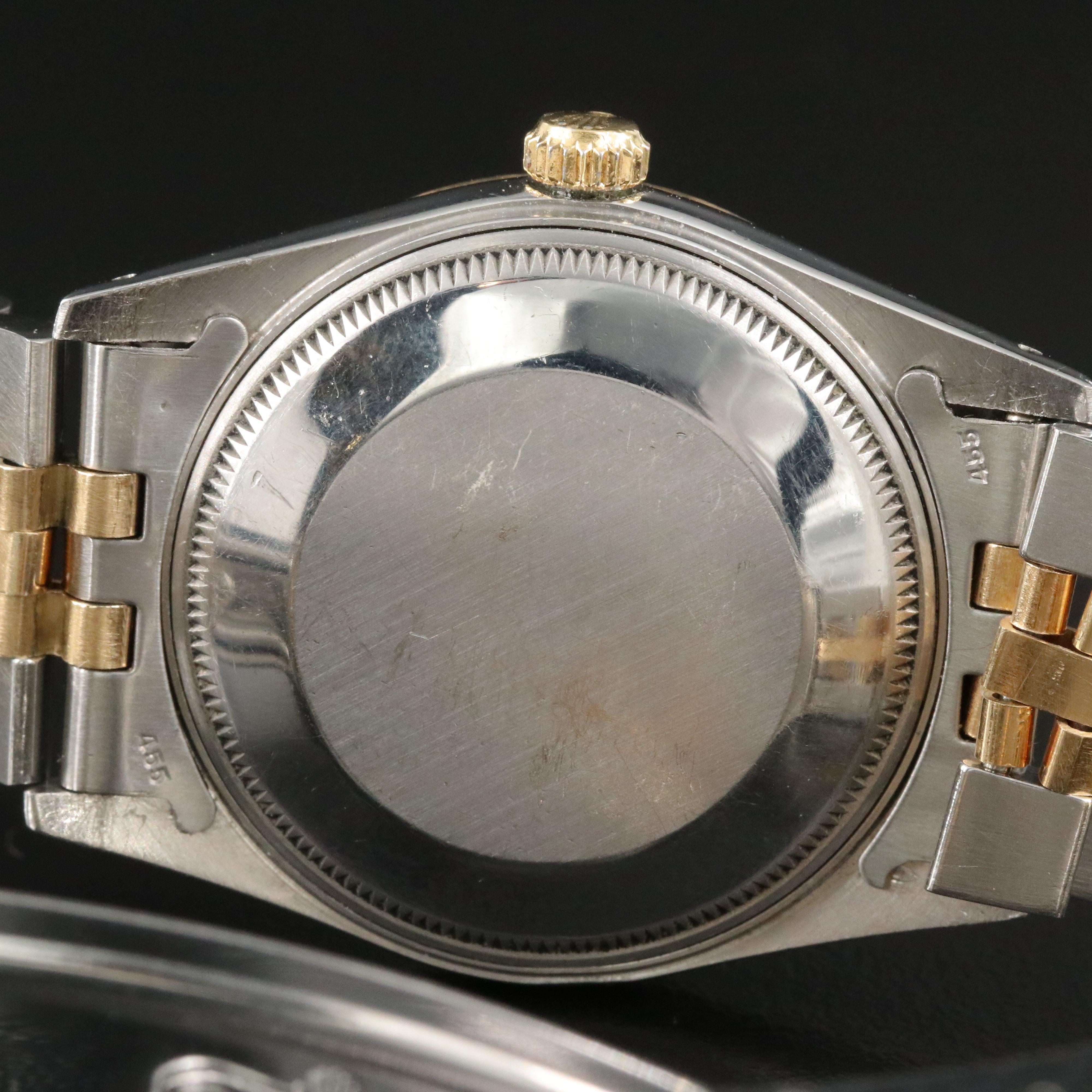 1982 Custom Rolex Oyster Perpetual Date Watch