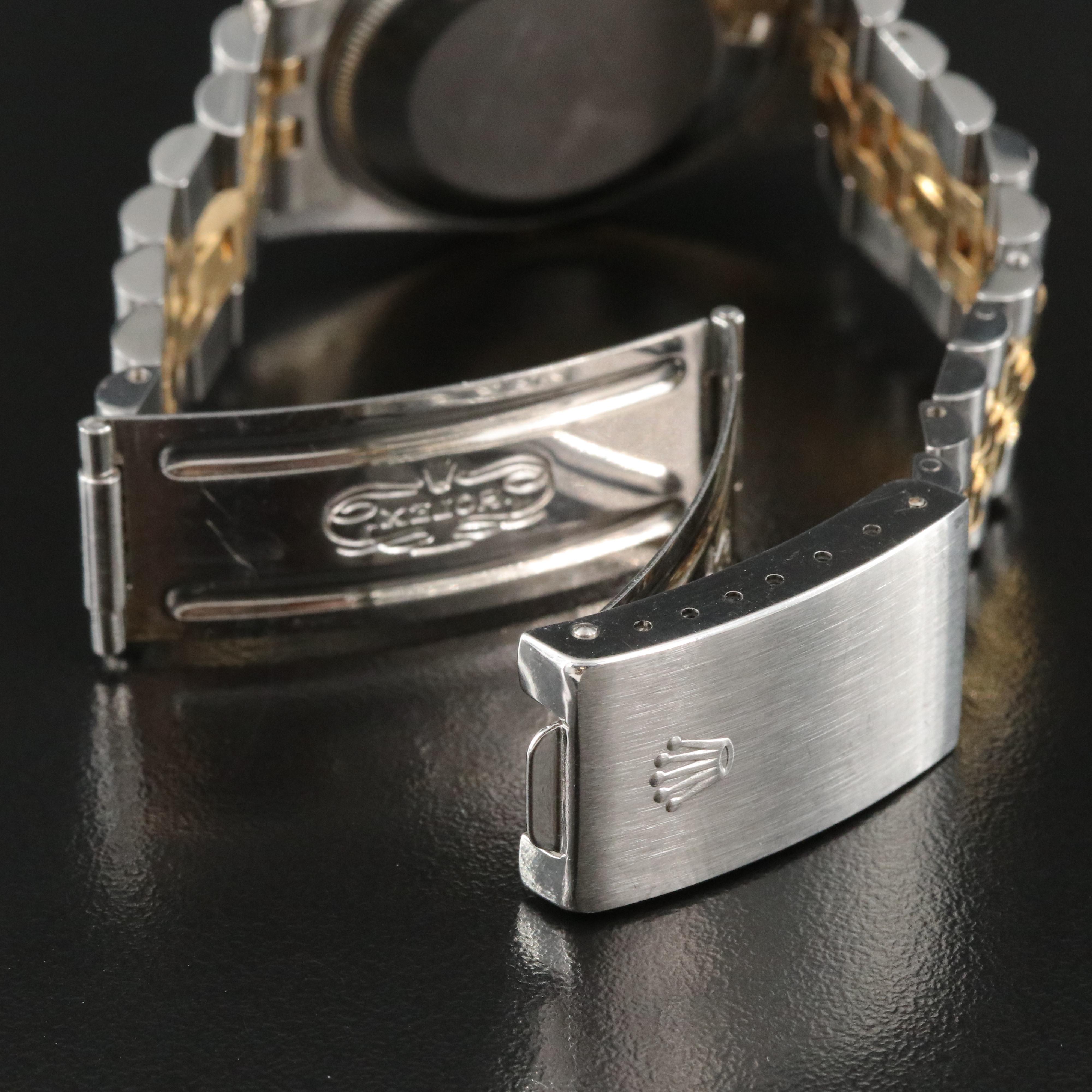 1982 Custom Rolex Oyster Perpetual Date Watch