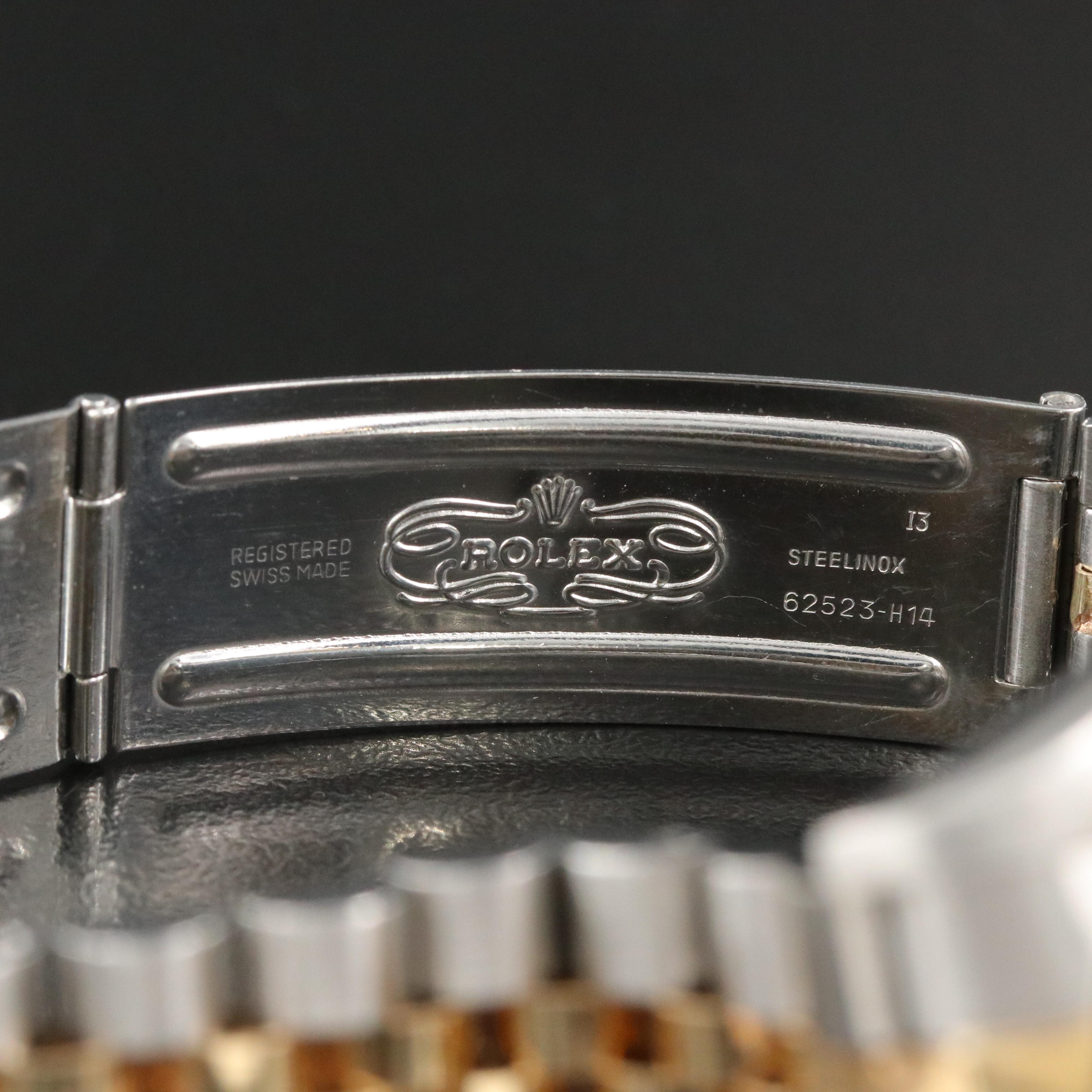 1982 Custom Rolex Oyster Perpetual Date Watch