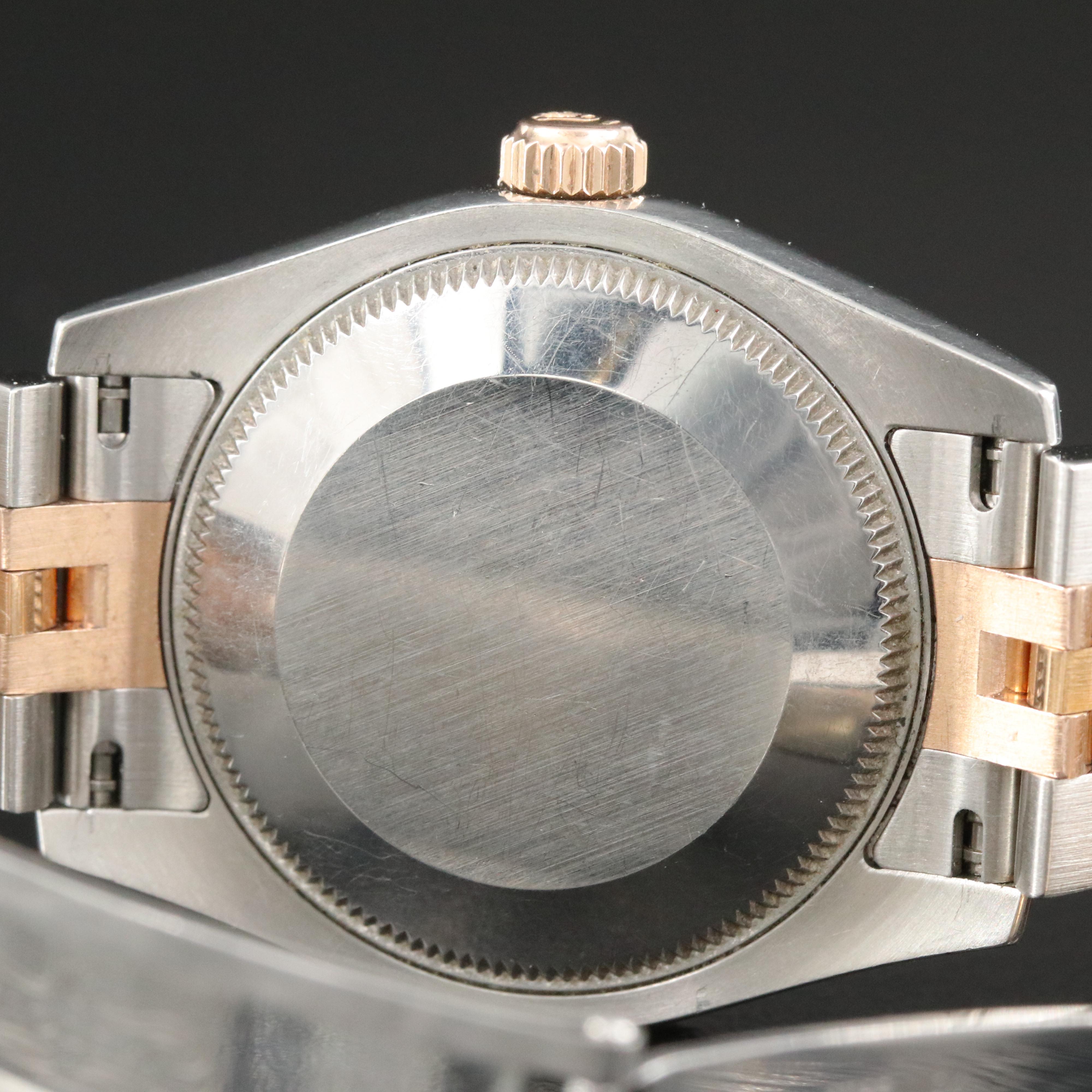 2006 Rolex Factory Diamond Dial Everose Datejust Watch