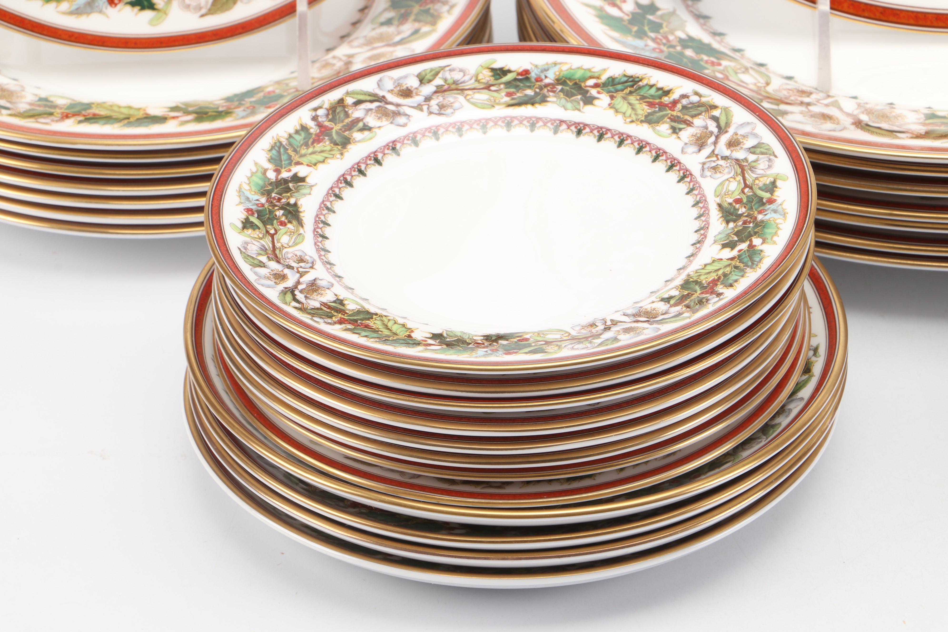 Spode "Christmas Rose" Bone China Dinnerware, 1991-2015