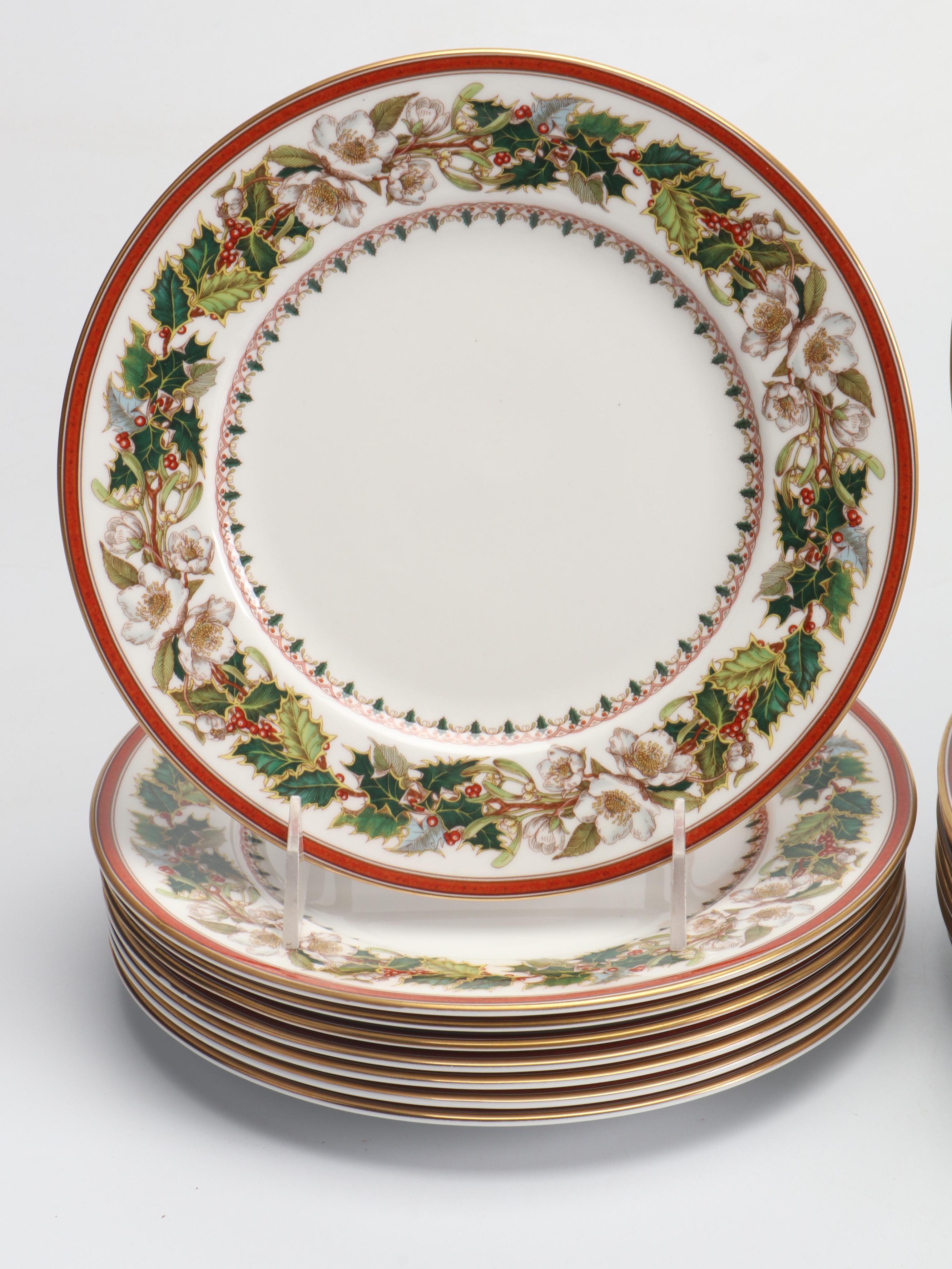 Spode "Christmas Rose" Bone China Dinnerware, 1991-2015