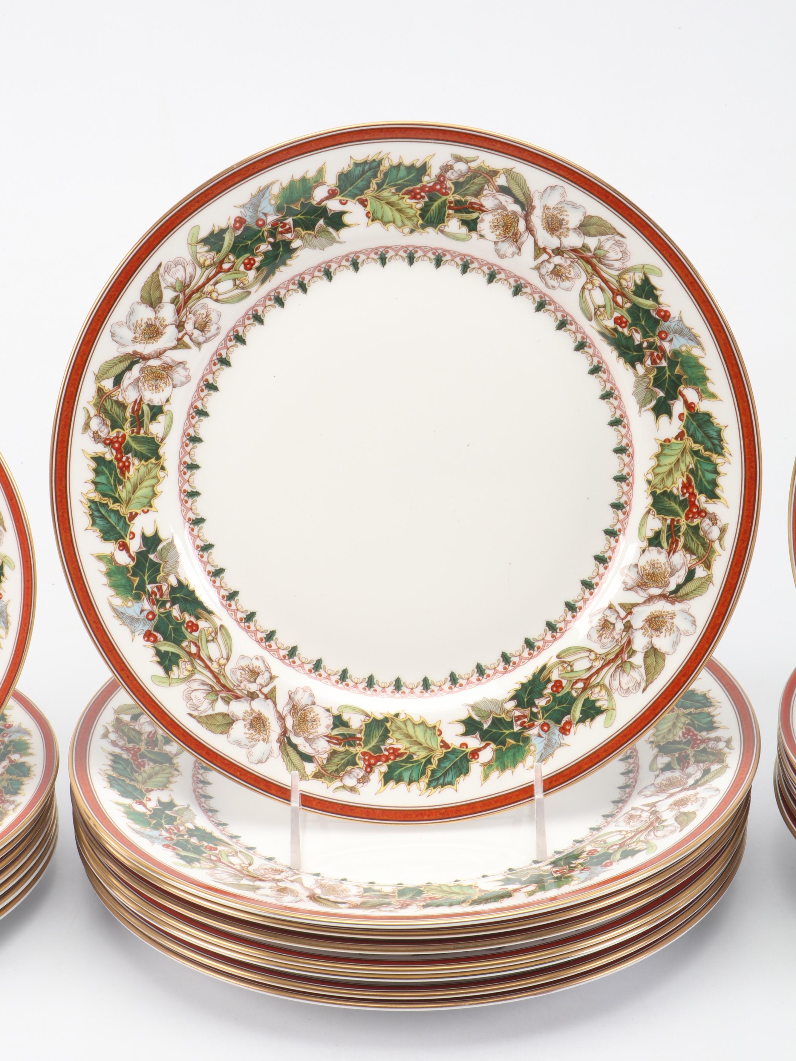 Spode "Christmas Rose" Bone China Dinnerware, 1991-2015