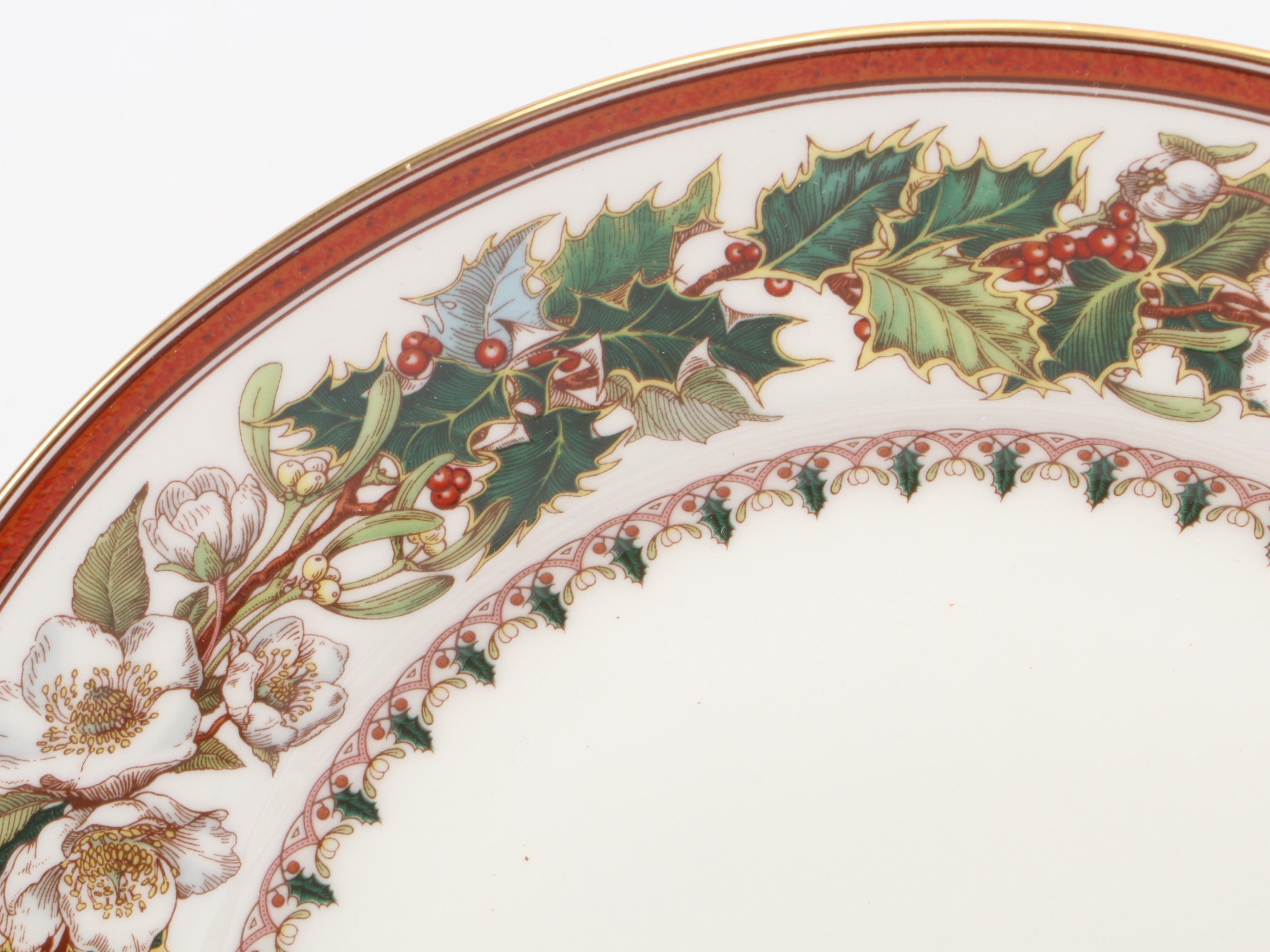 Spode "Christmas Rose" Bone China Dinnerware, 1991-2015