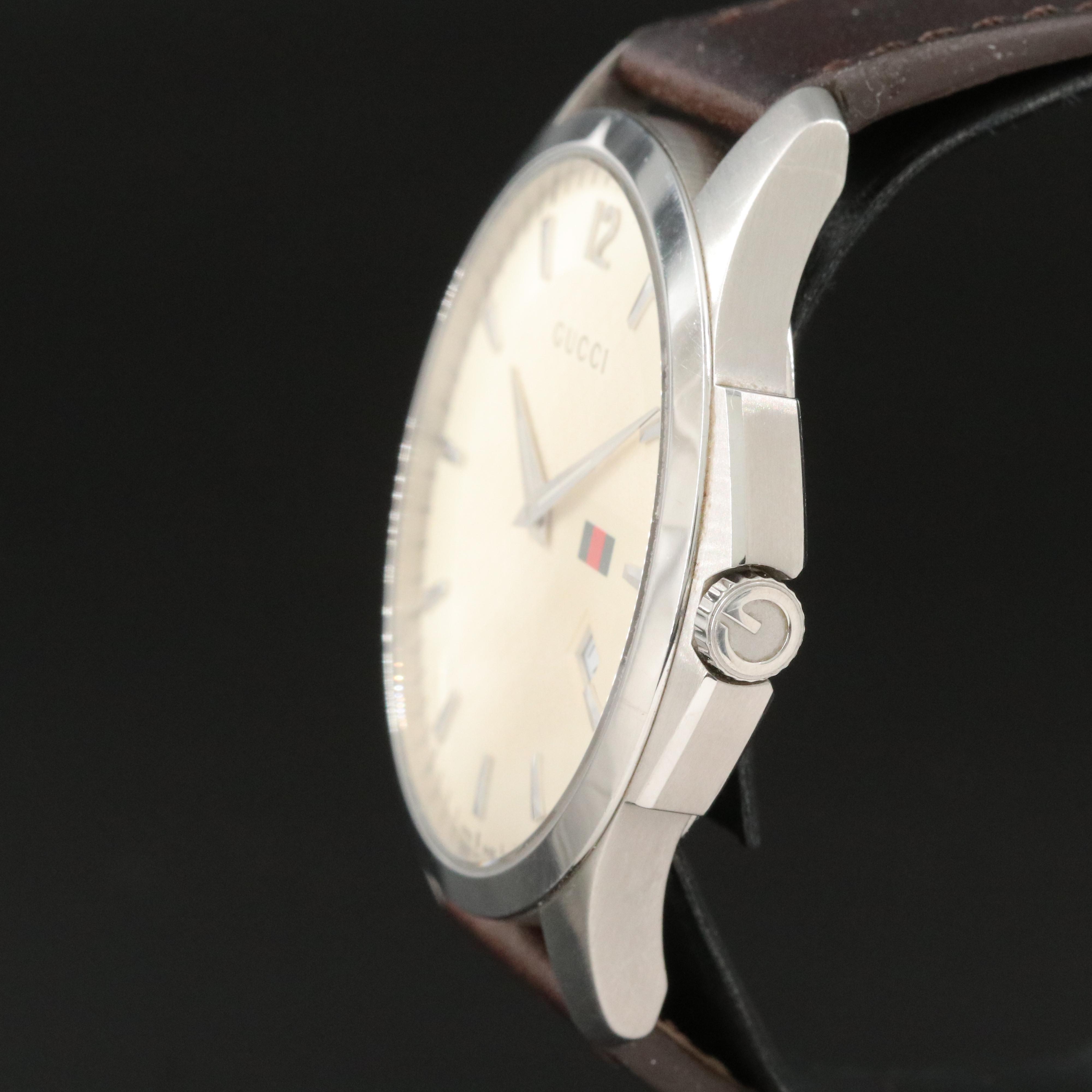 Gucci G-Timeless ref. 126.3 Steel Quartz Watch