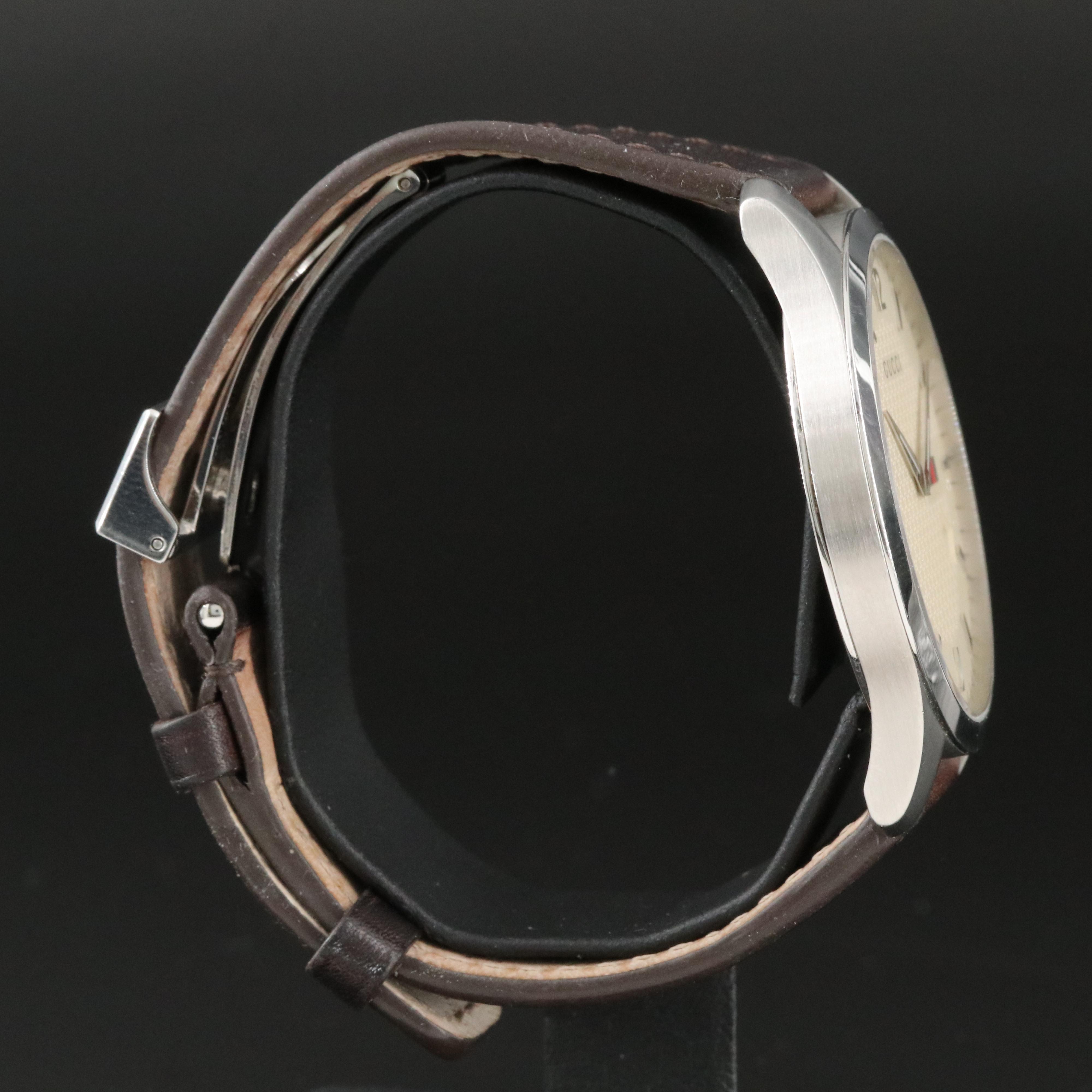 Gucci G-Timeless ref. 126.3 Steel Quartz Watch