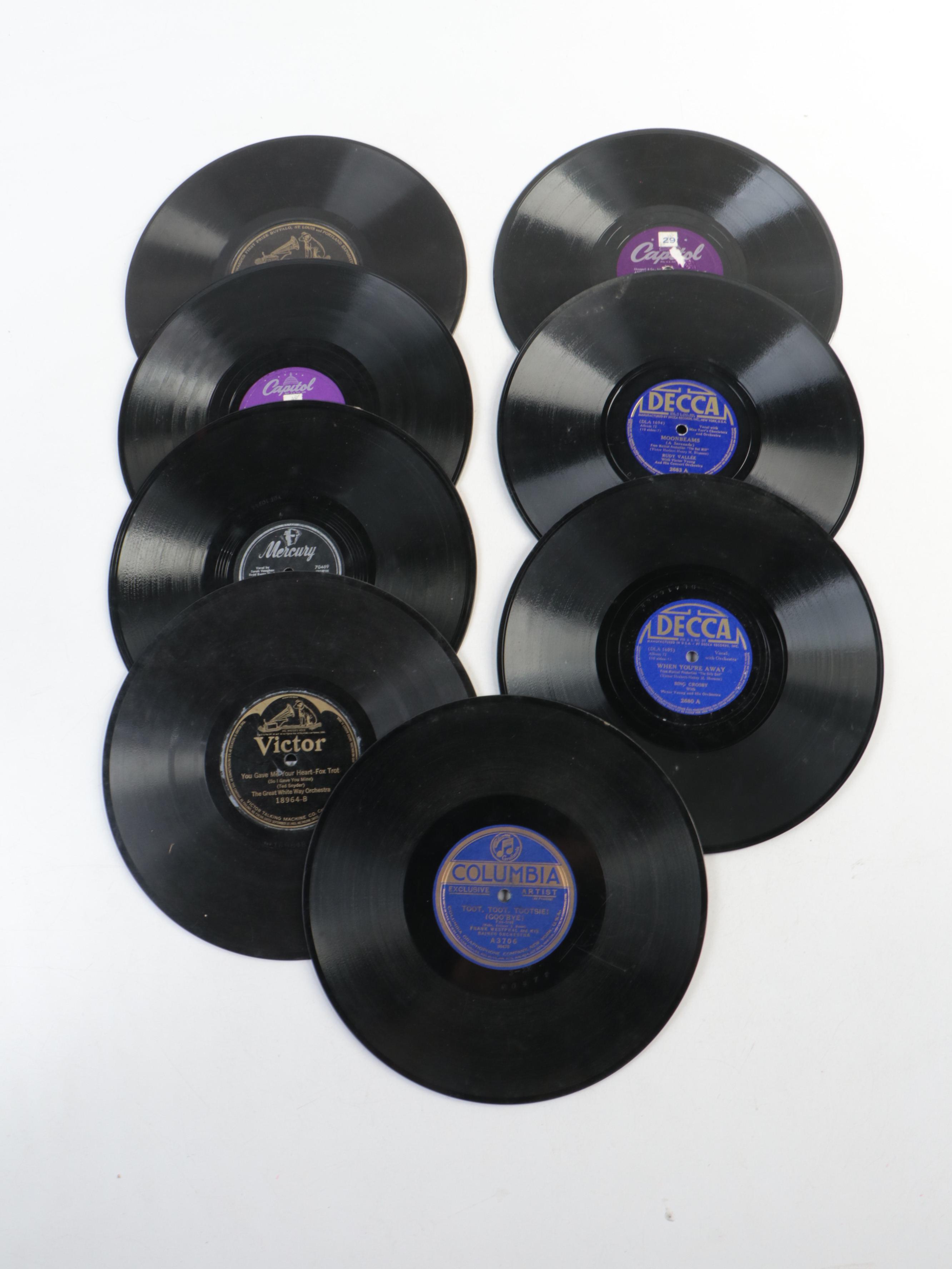 Bing Crosby, Nat King Cole, and Other Pop Singles Records