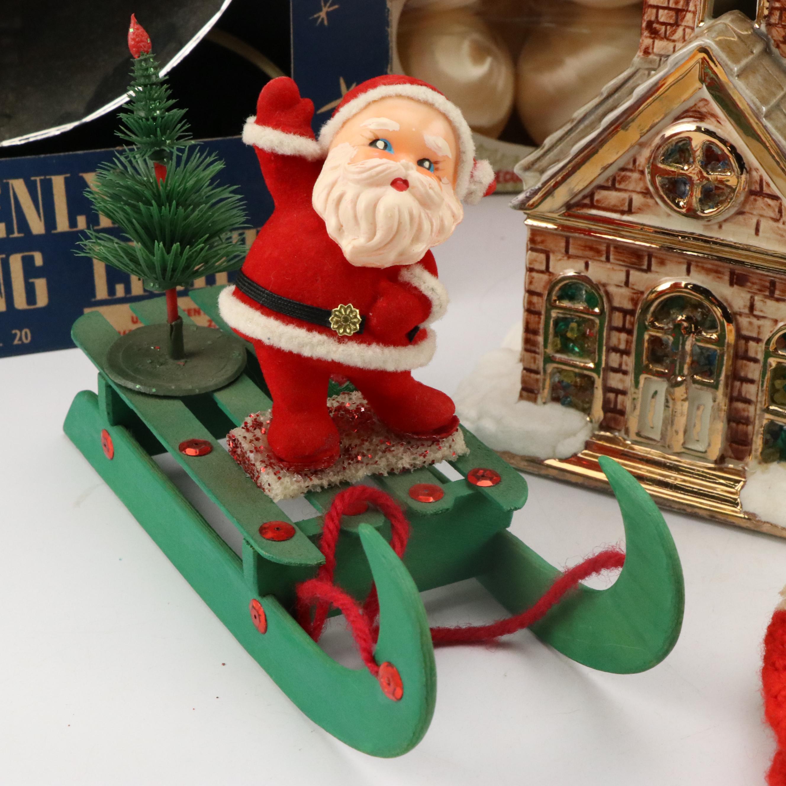 Electric Tree Top Star, Teddy Bear String Lights, Vintage Shelf Elves and More