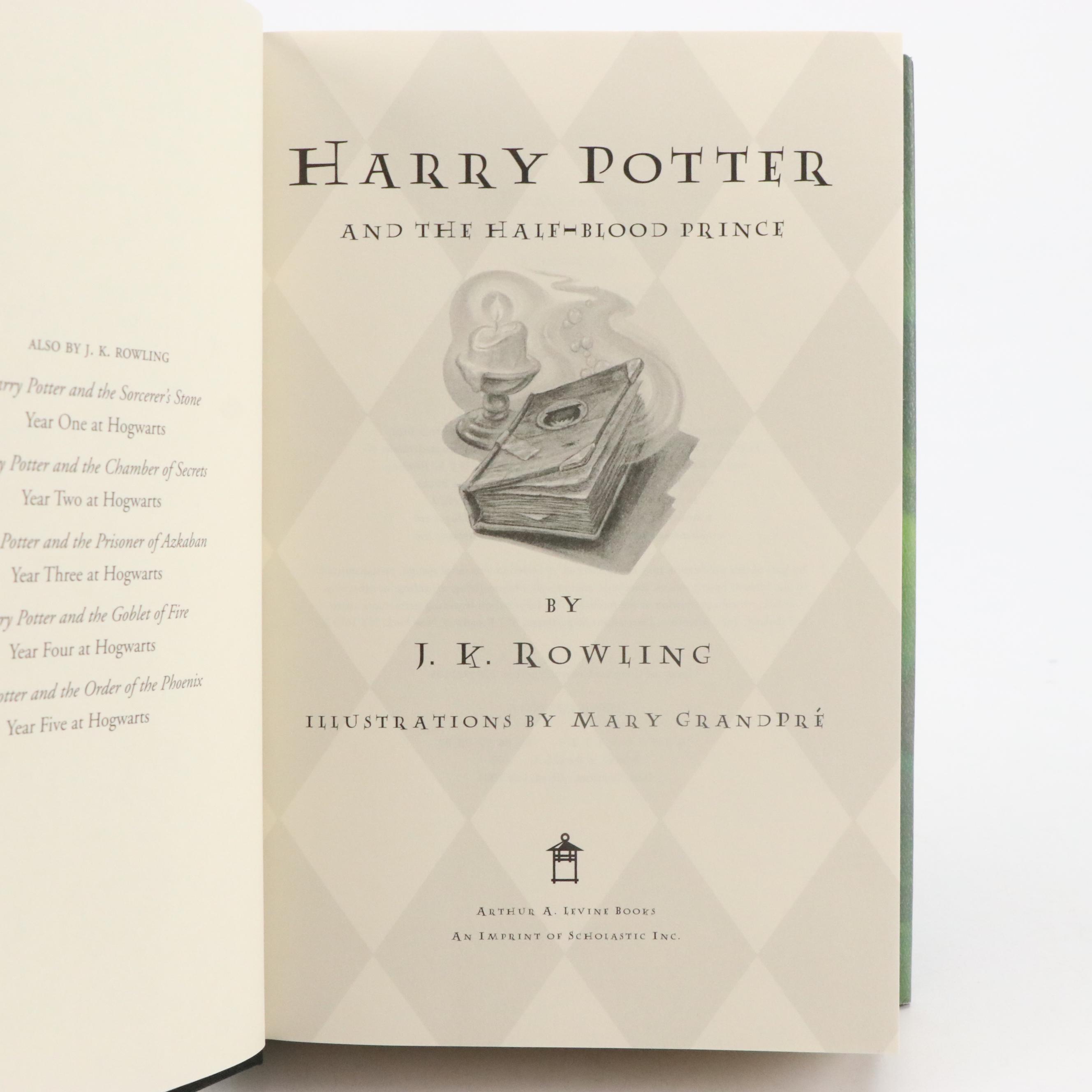 First American Edition "Harry Potter" Complete Series by J. K. Rowling