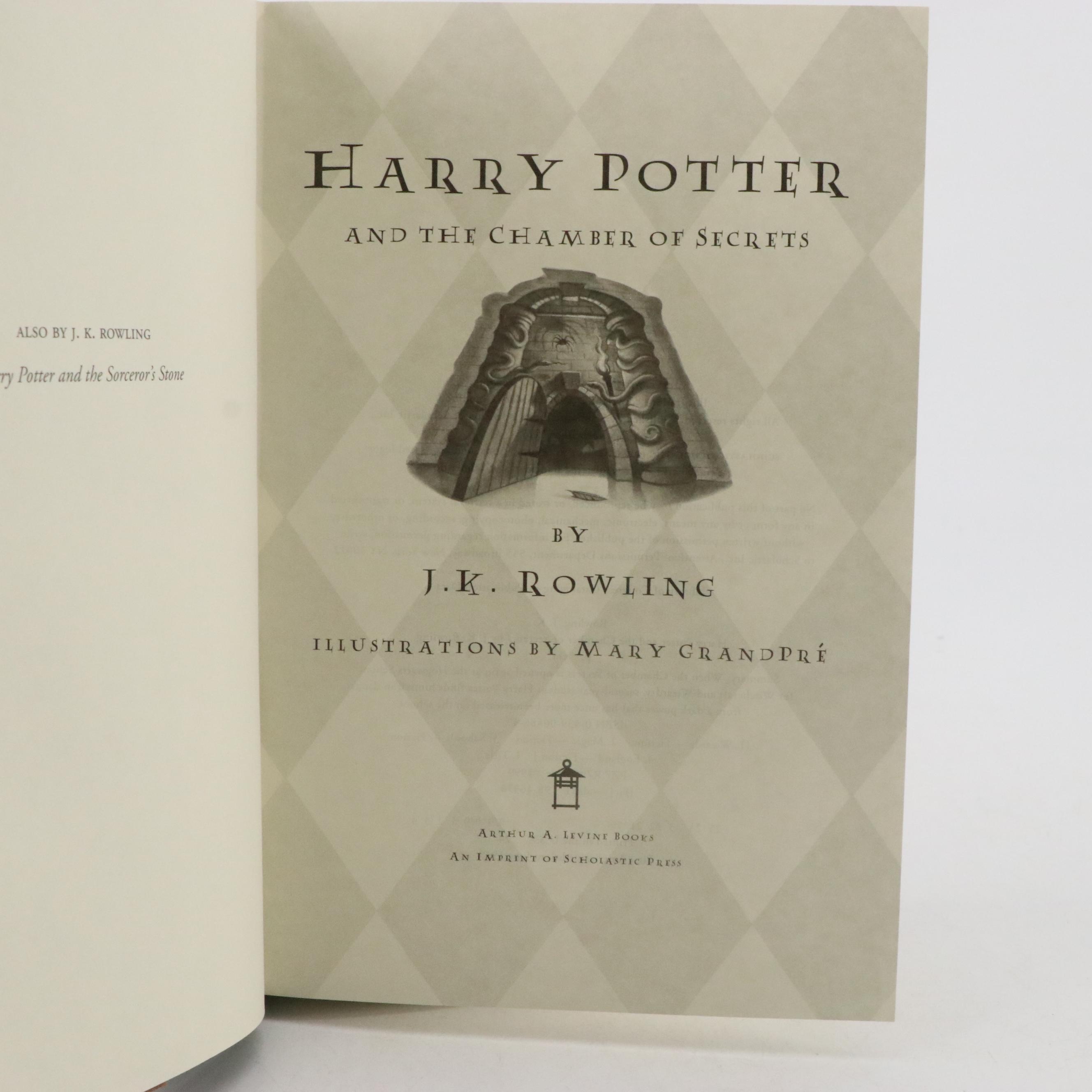 First American Edition "Harry Potter" Complete Series by J. K. Rowling