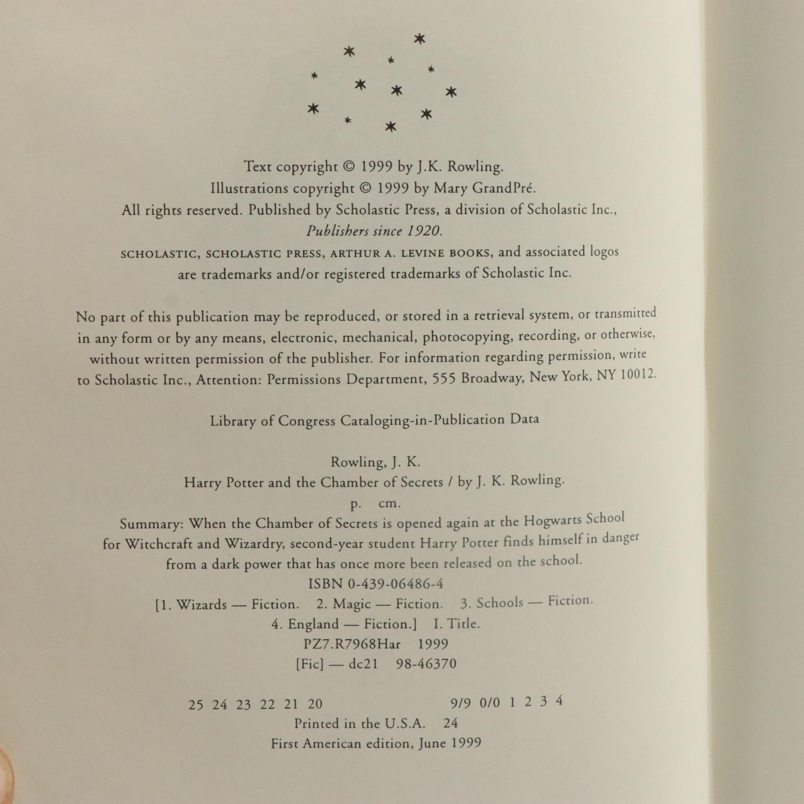 First American Edition "Harry Potter" Complete Series by J. K. Rowling