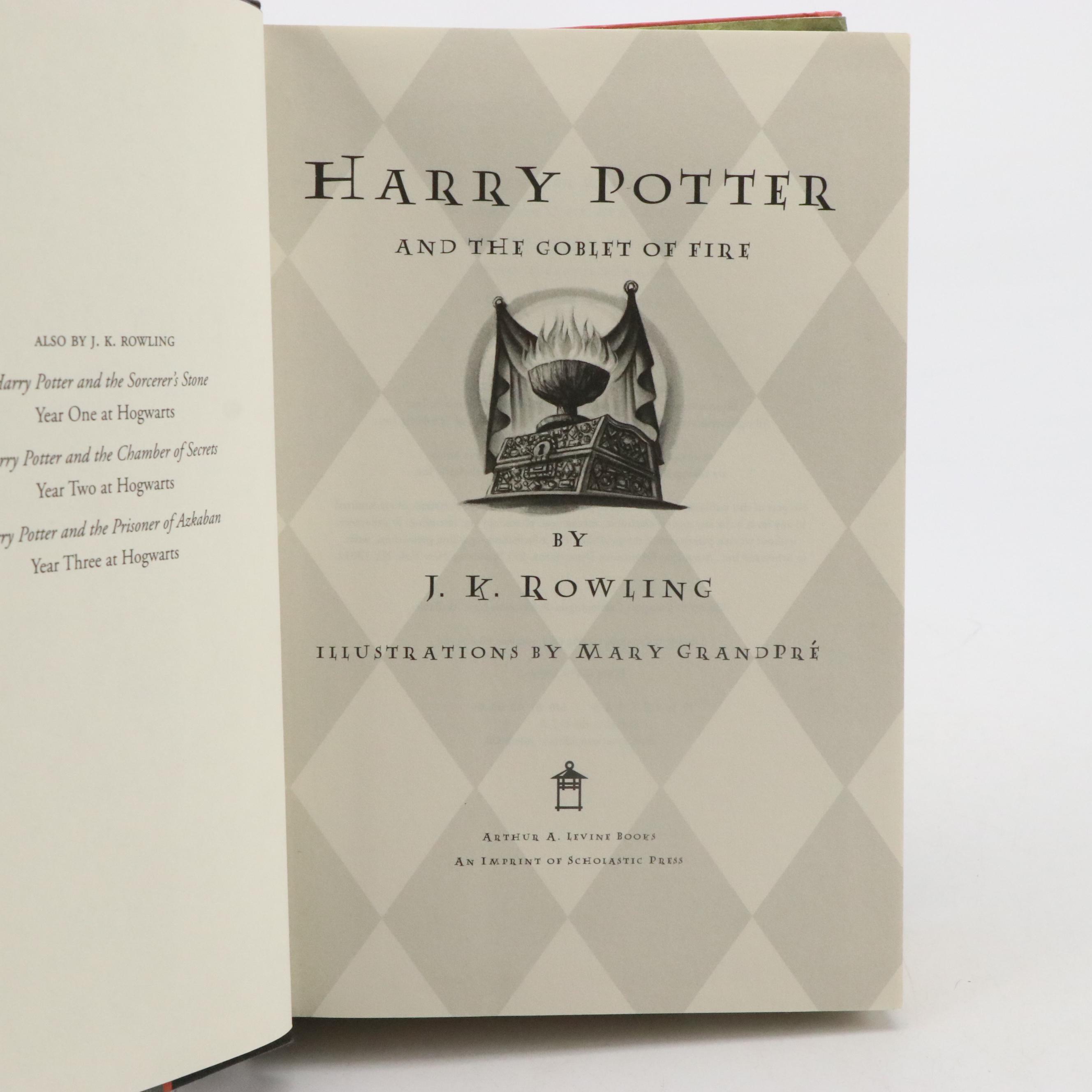 First American Edition "Harry Potter" Complete Series by J. K. Rowling
