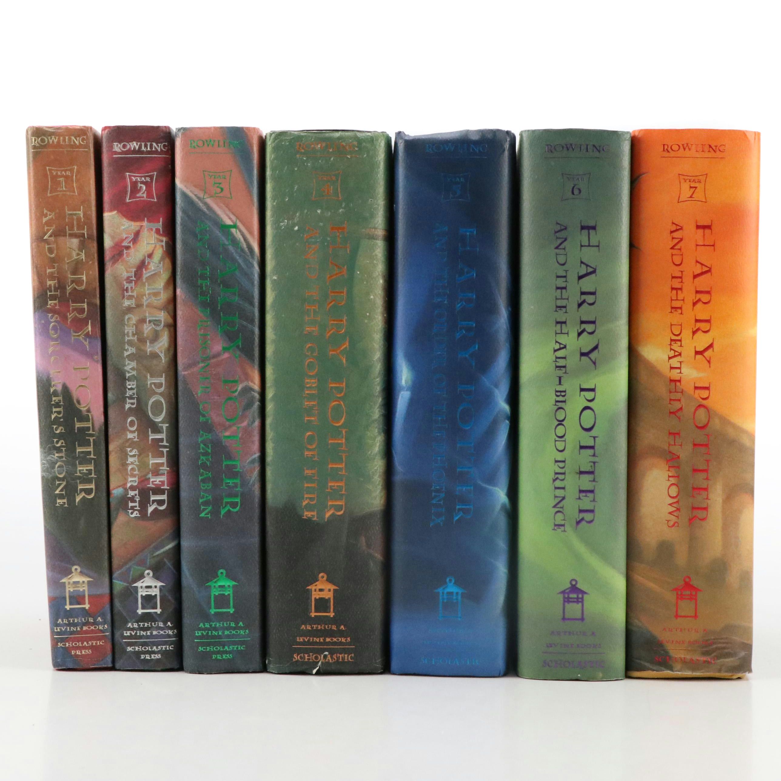 First American Edition "Harry Potter" Complete Series by J. K. Rowling
