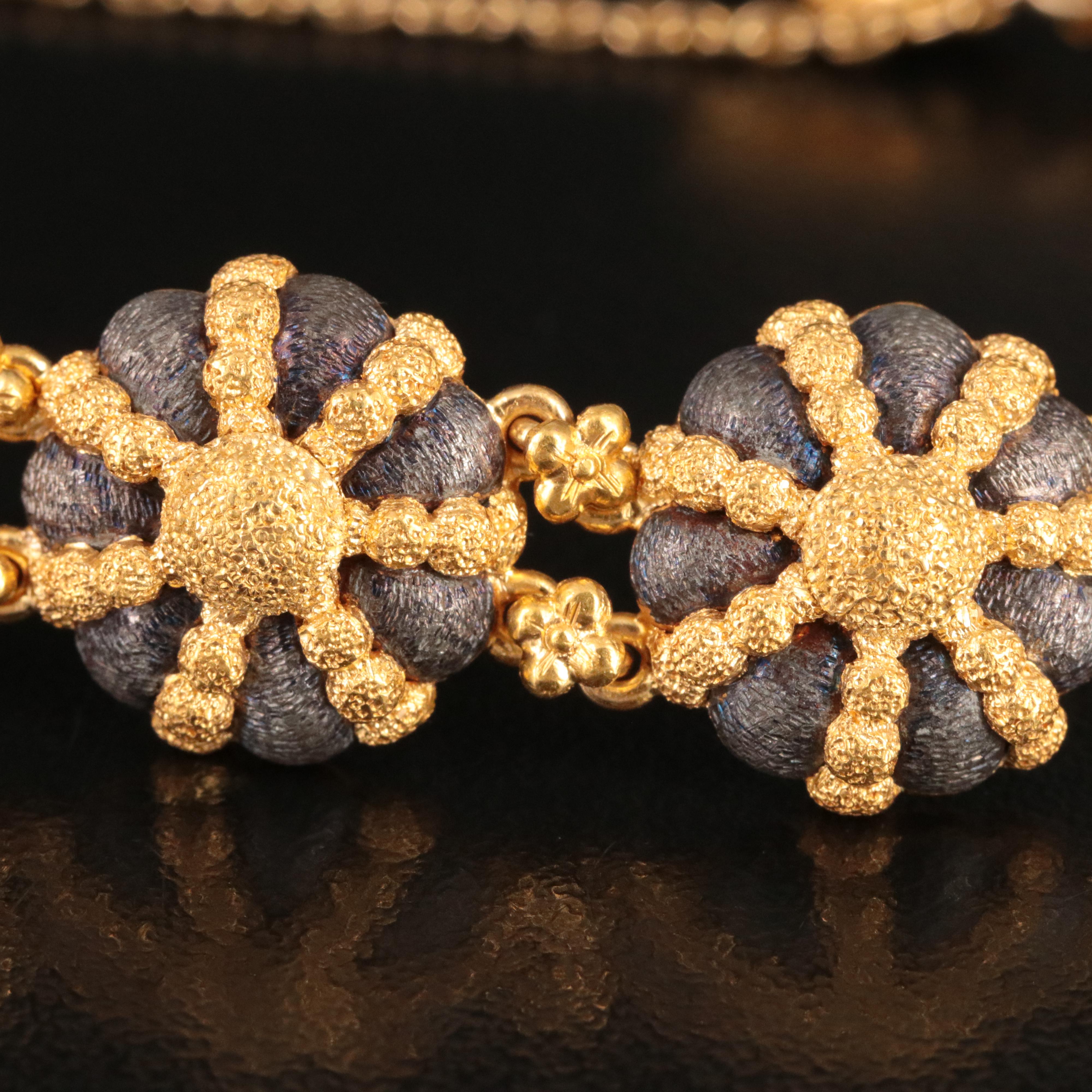 Tiffany & Co. 18K Panel Bracelet, Vintage