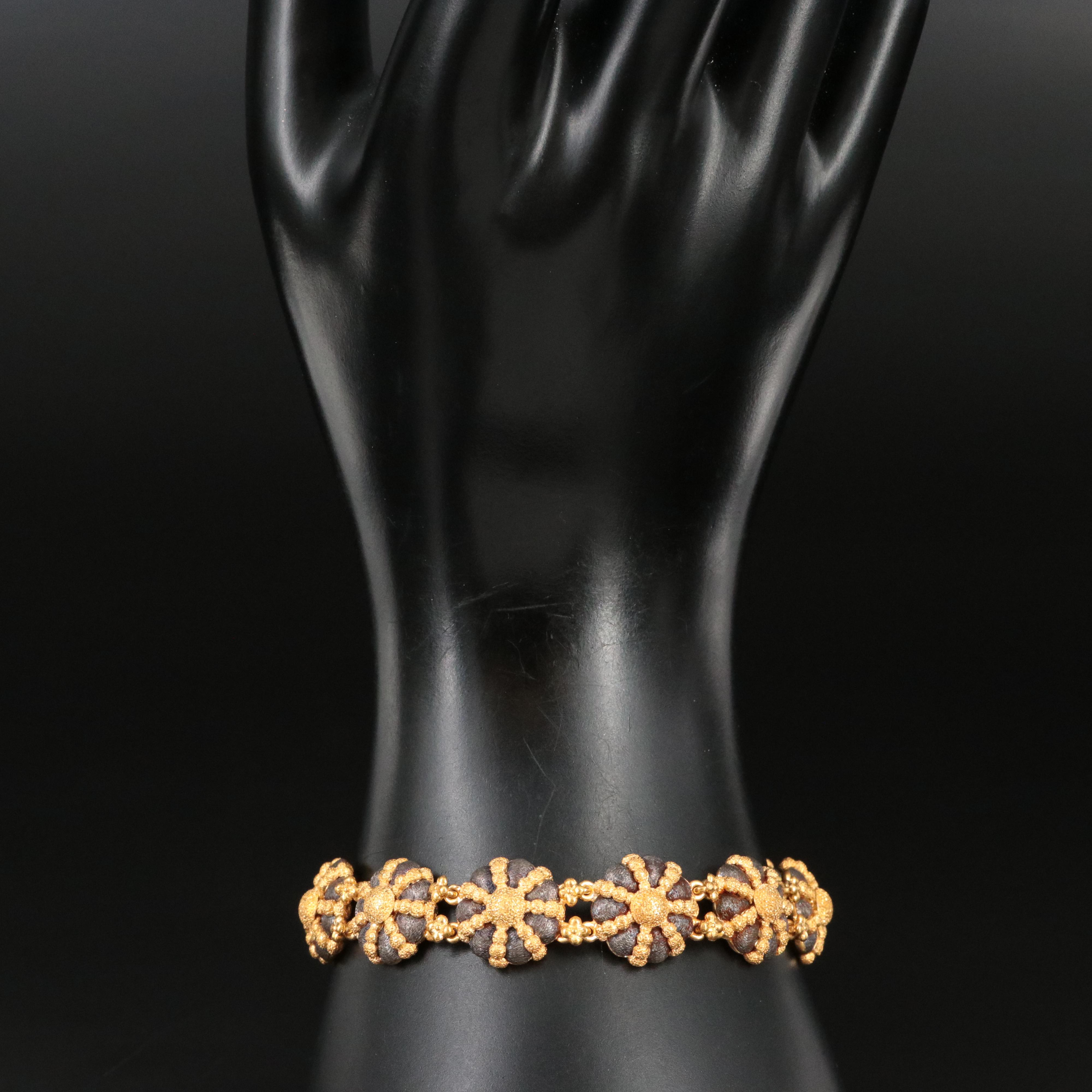 Tiffany & Co. 18K Panel Bracelet, Vintage