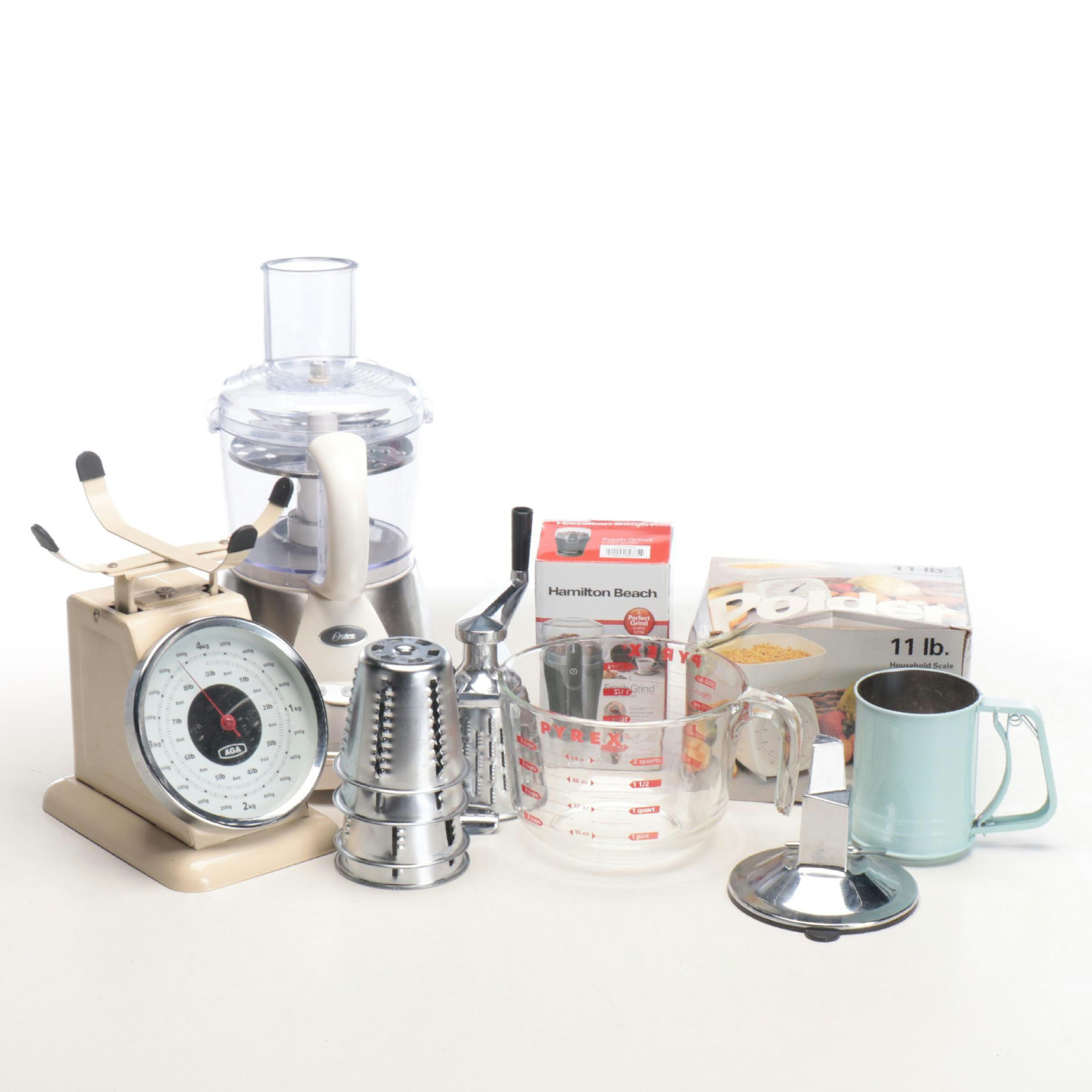 Oster Food Processor with Other Kitchen Appliances and Gadgets
