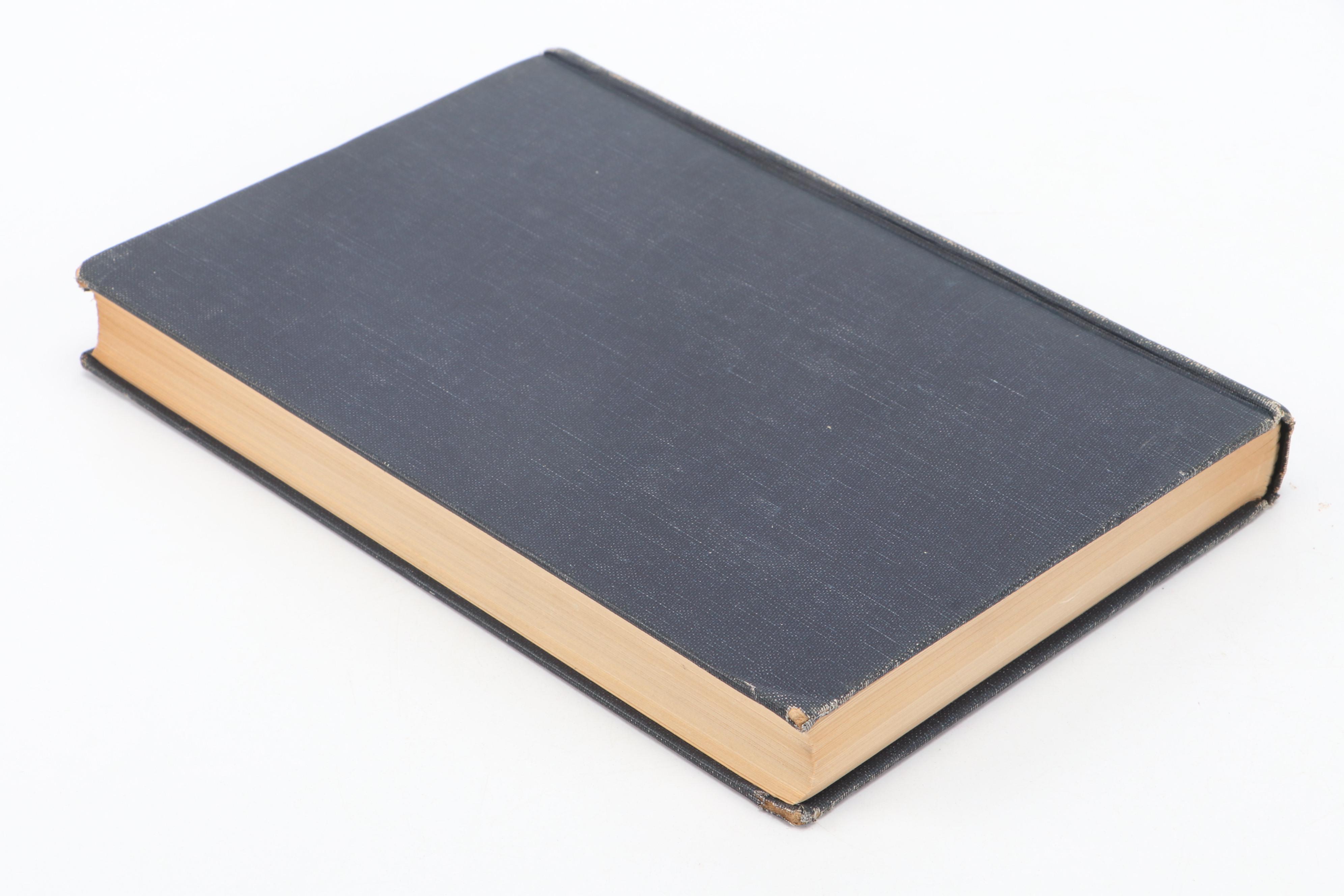 First Edition "Out of My Later Years" by Albert Einstein, 1950