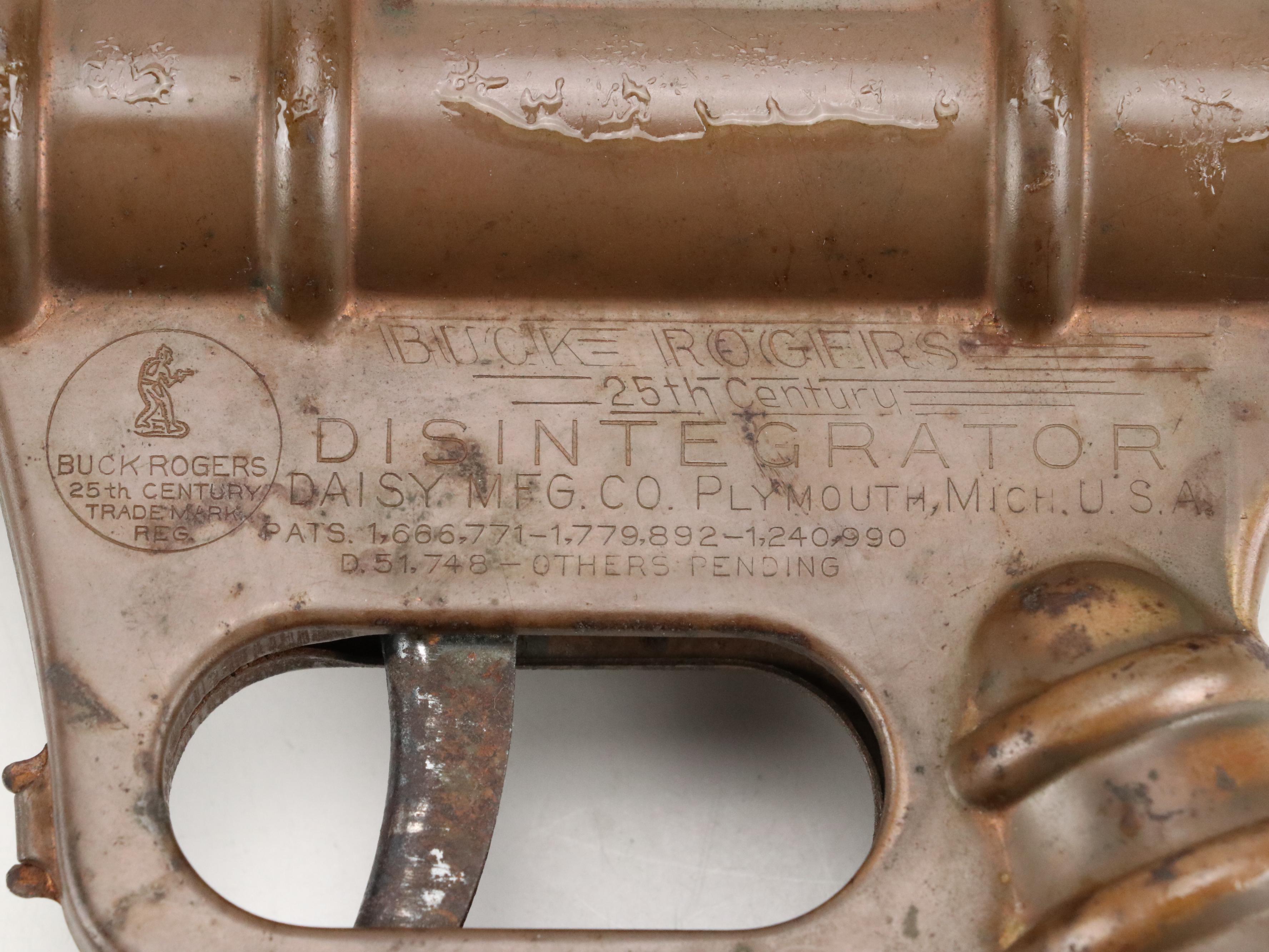 "Buck Rogers Disintegrator" Toy Ray Gun