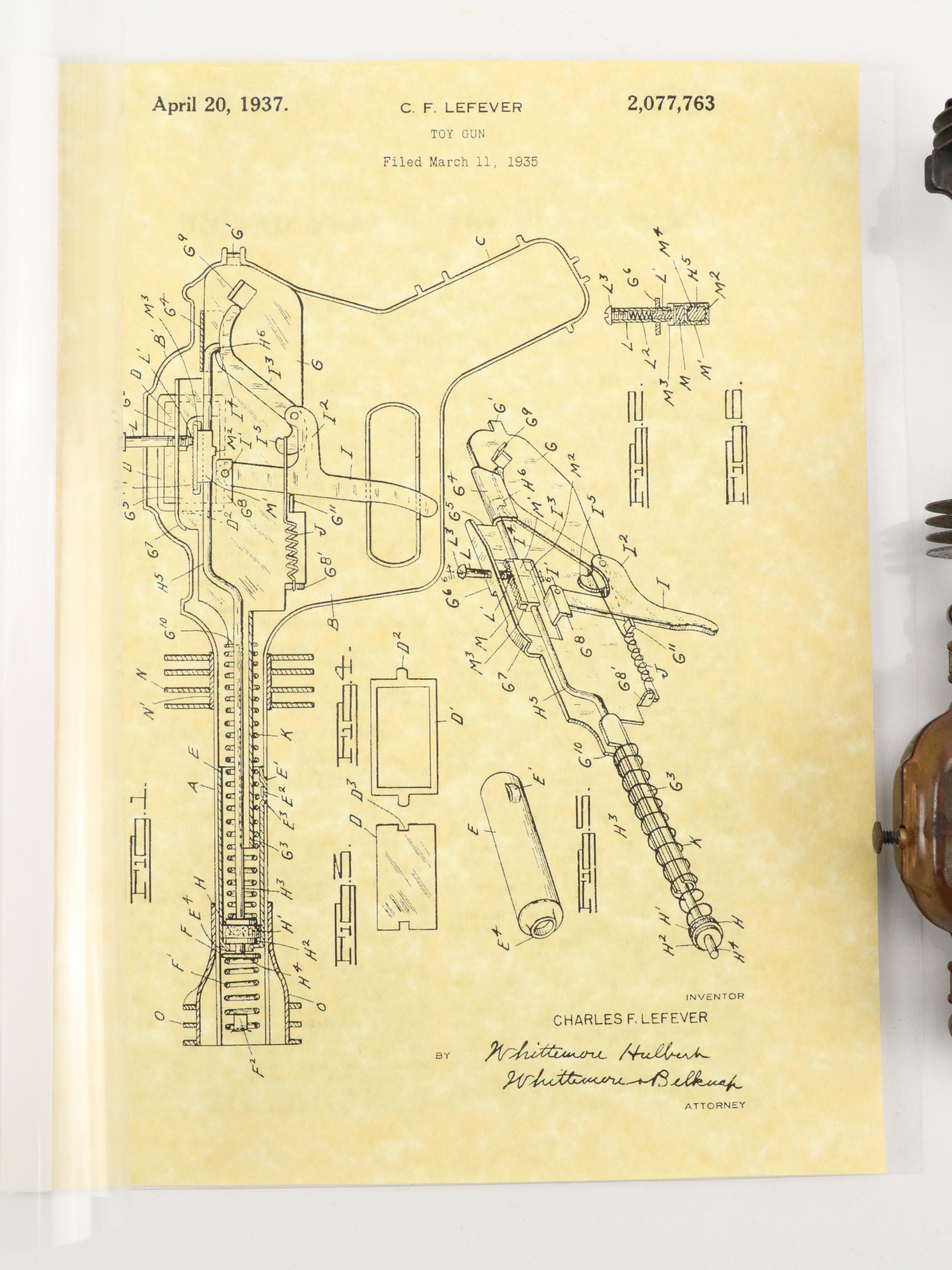 "Buck Rogers Disintegrator" Toy Ray Gun