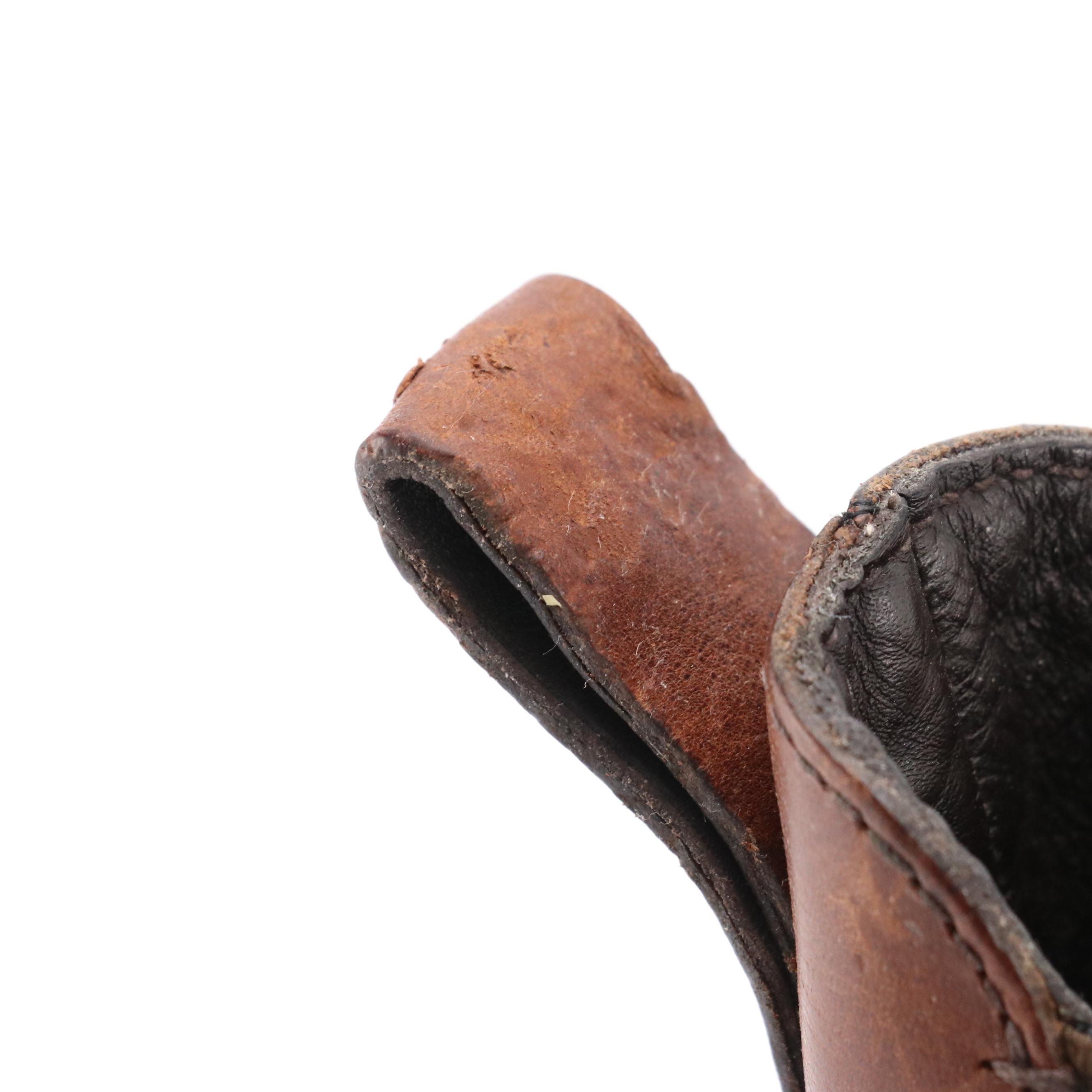 Men's Prada Sport Chelsea Boots in Brown Leather