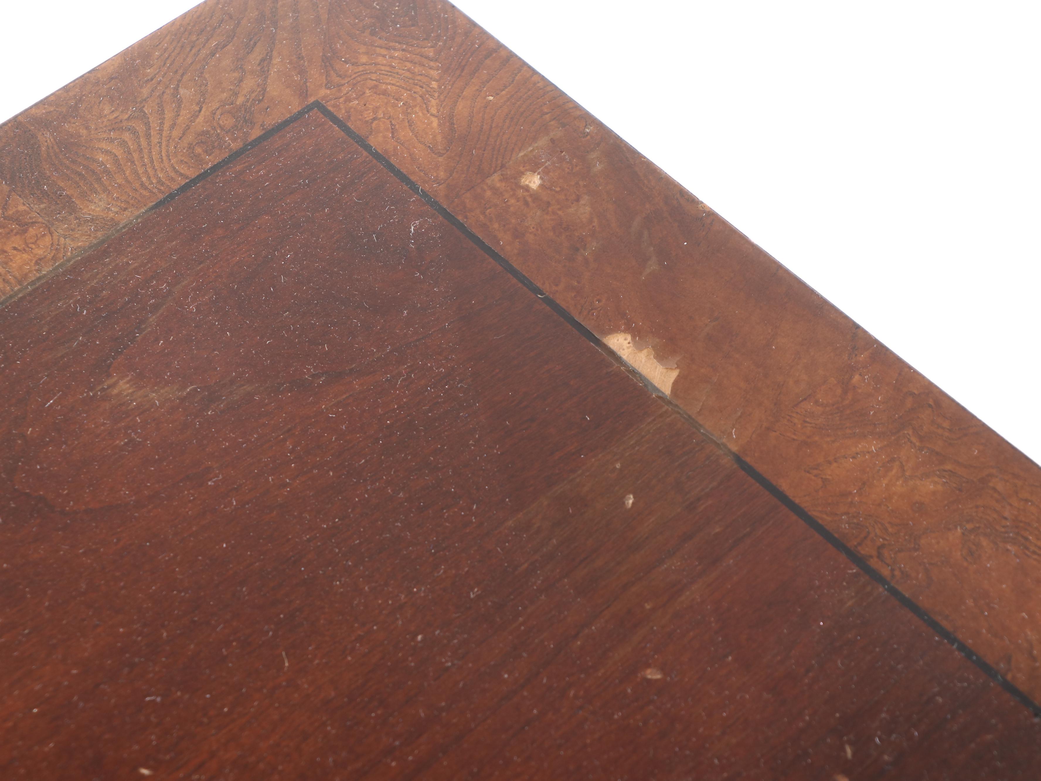 Pair of Ethan Allen Louis Philippe Style Cherrywood & Elm Two-Drawer Nightstands