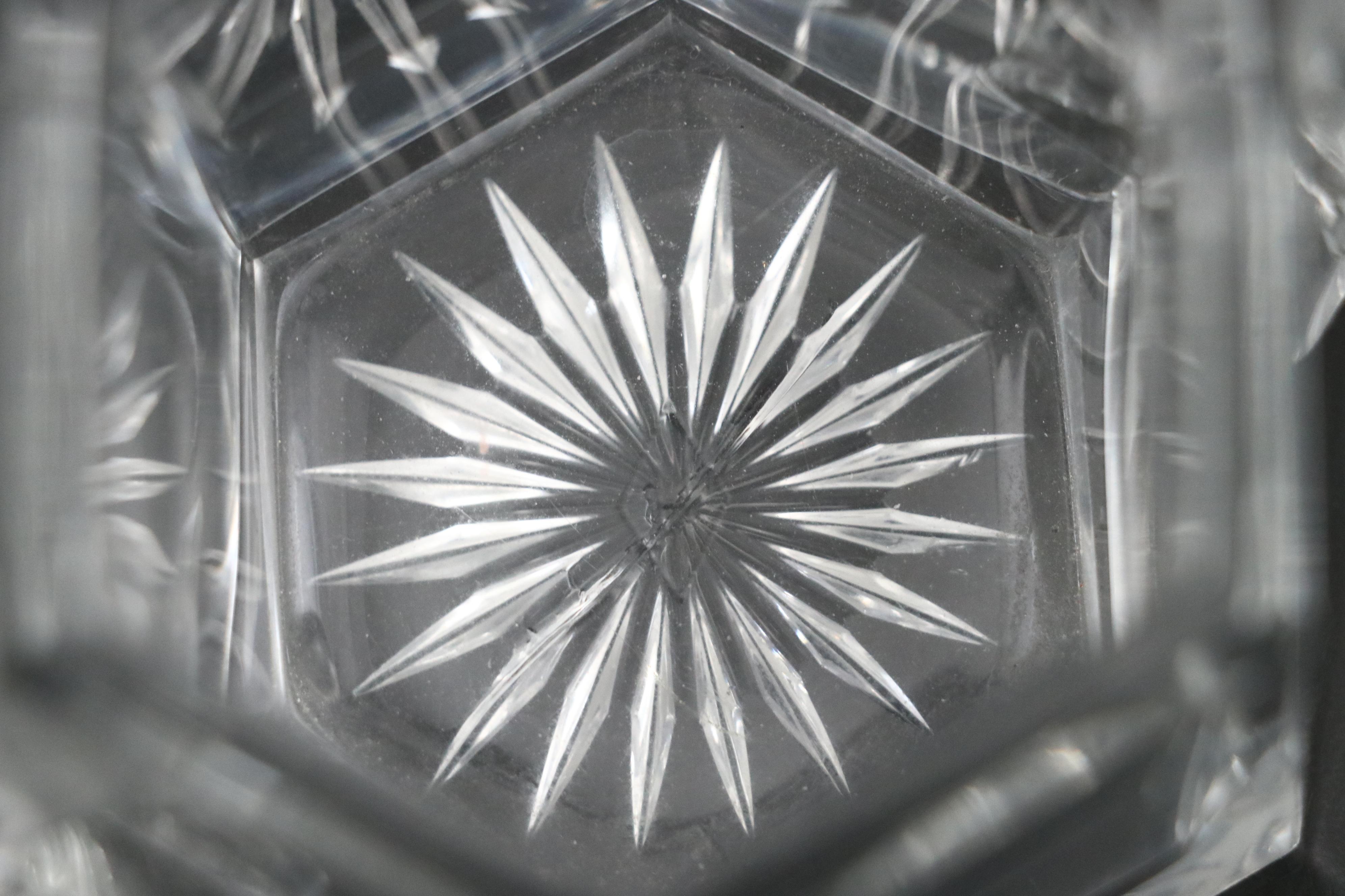 Heisey "Victorian Belle" Figurine with "Colonial" and Table Accessories