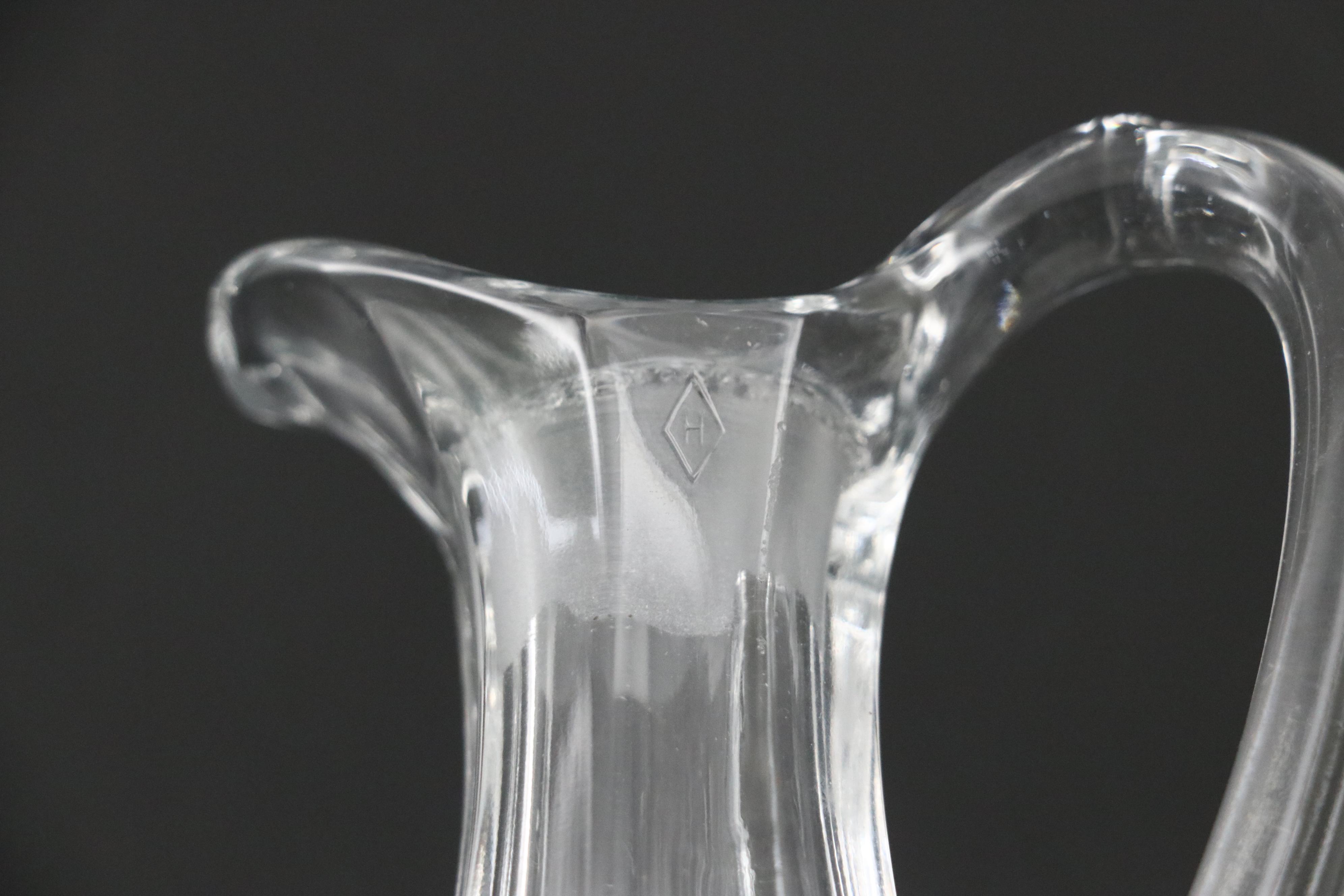 Heisey "Victorian Belle" Figurine with "Colonial" and Table Accessories