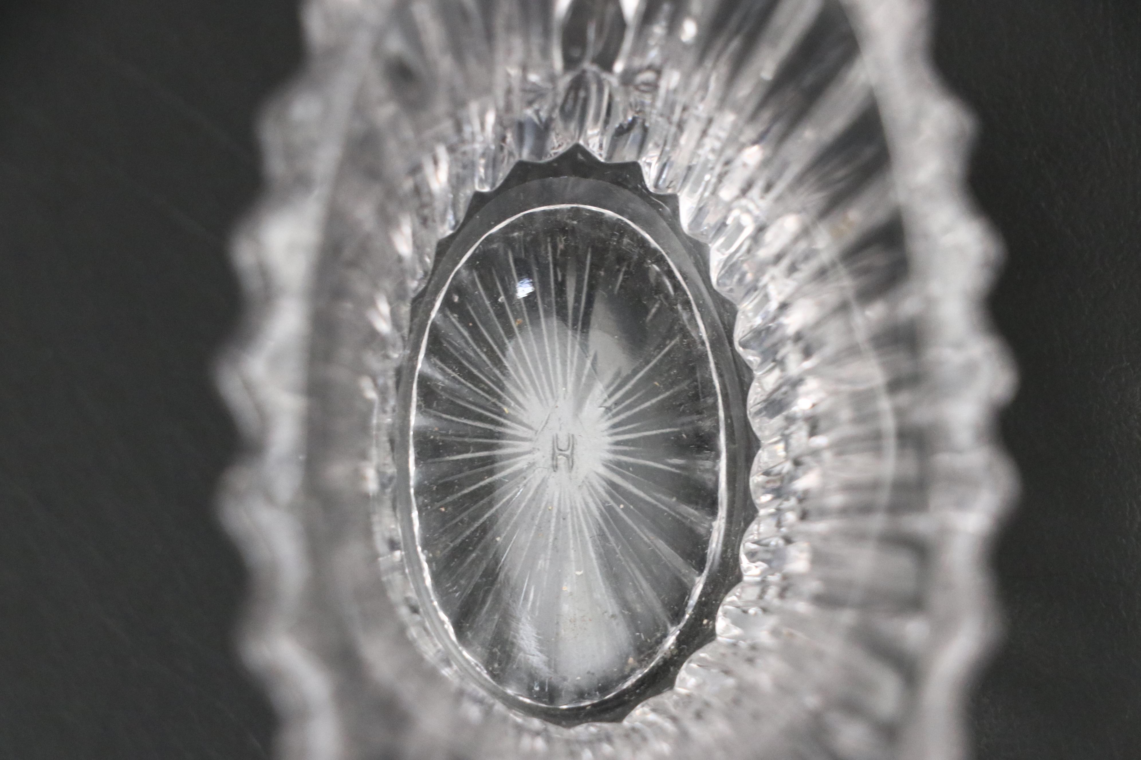 Heisey "Victorian Belle" Figurine with "Colonial" and Table Accessories