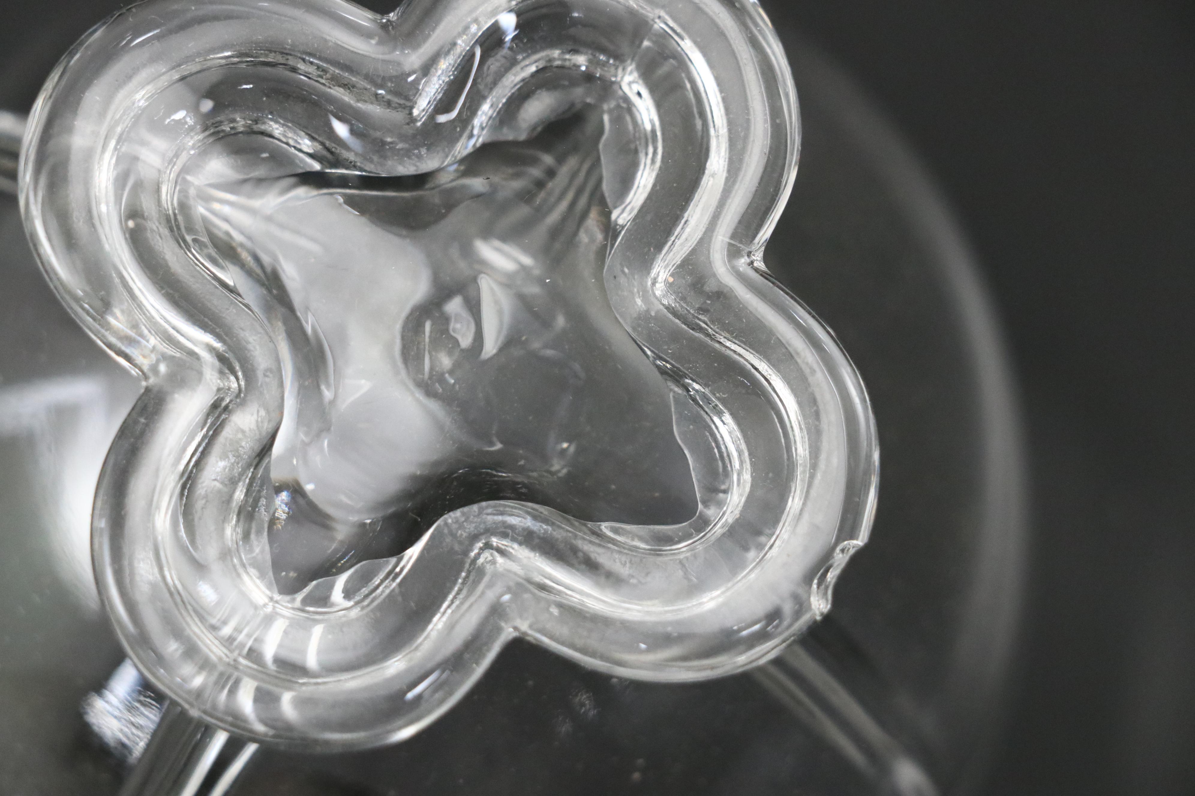 Heisey "Victorian Belle" Figurine with "Colonial" and Table Accessories