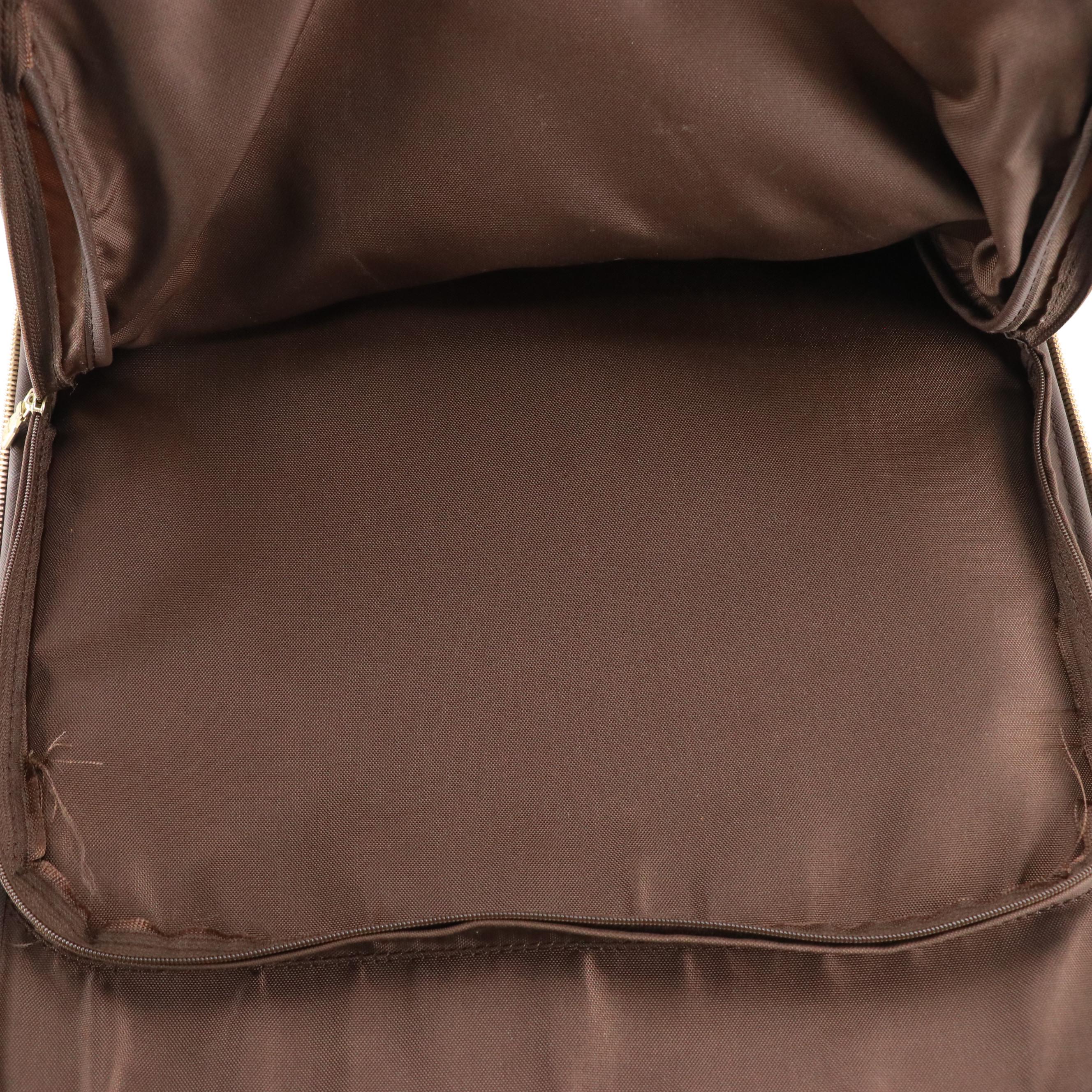 Louis Vuitton Pégase 45 Trolley Suitcase in Monogram Canvas and Vachetta Leather