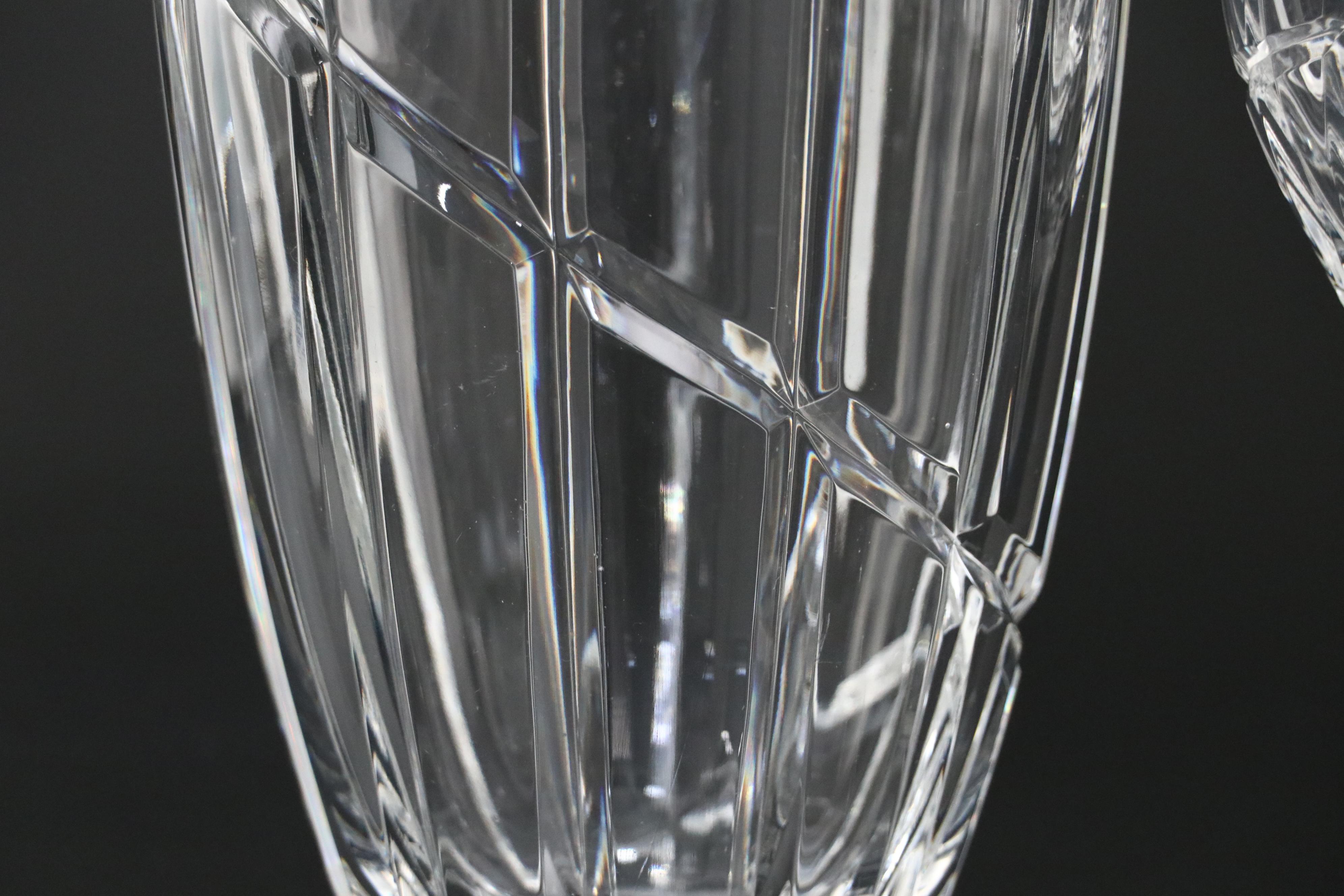 Mikasa "Uptown" Stemware and Vase, 1989–2006