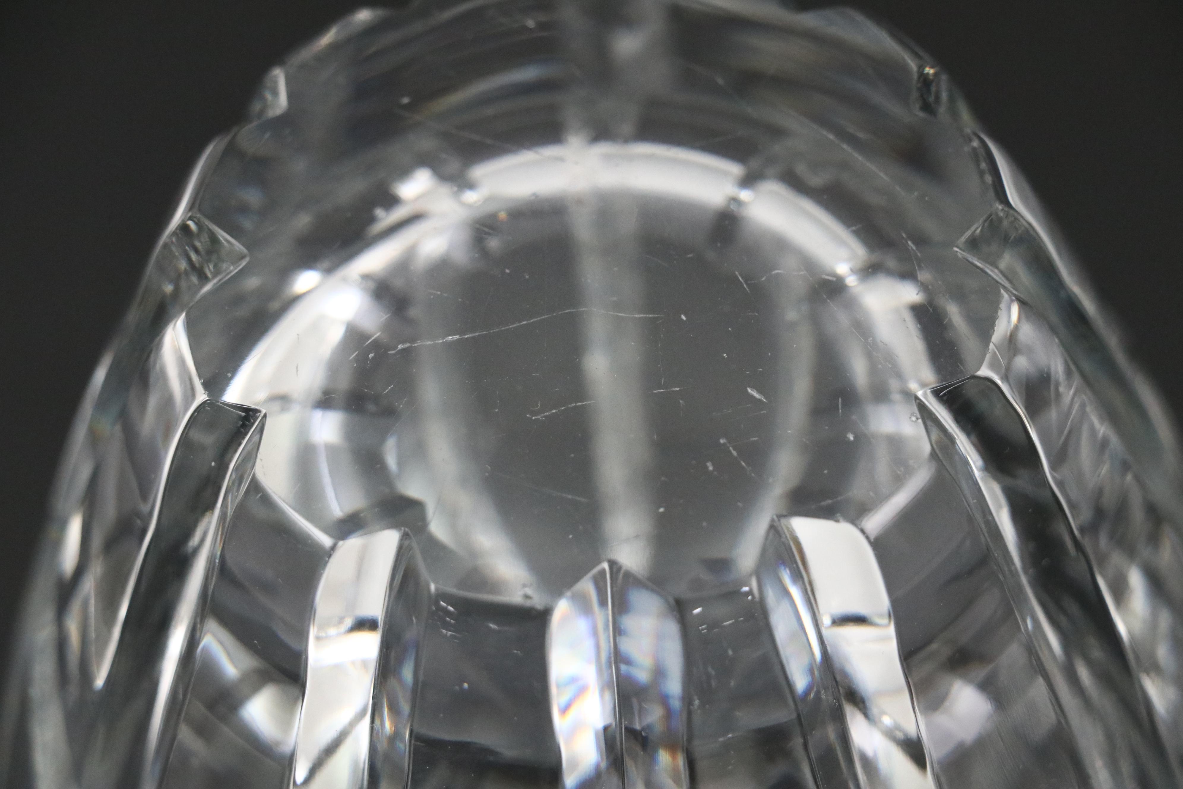 Mikasa "Uptown" Stemware and Vase, 1989–2006