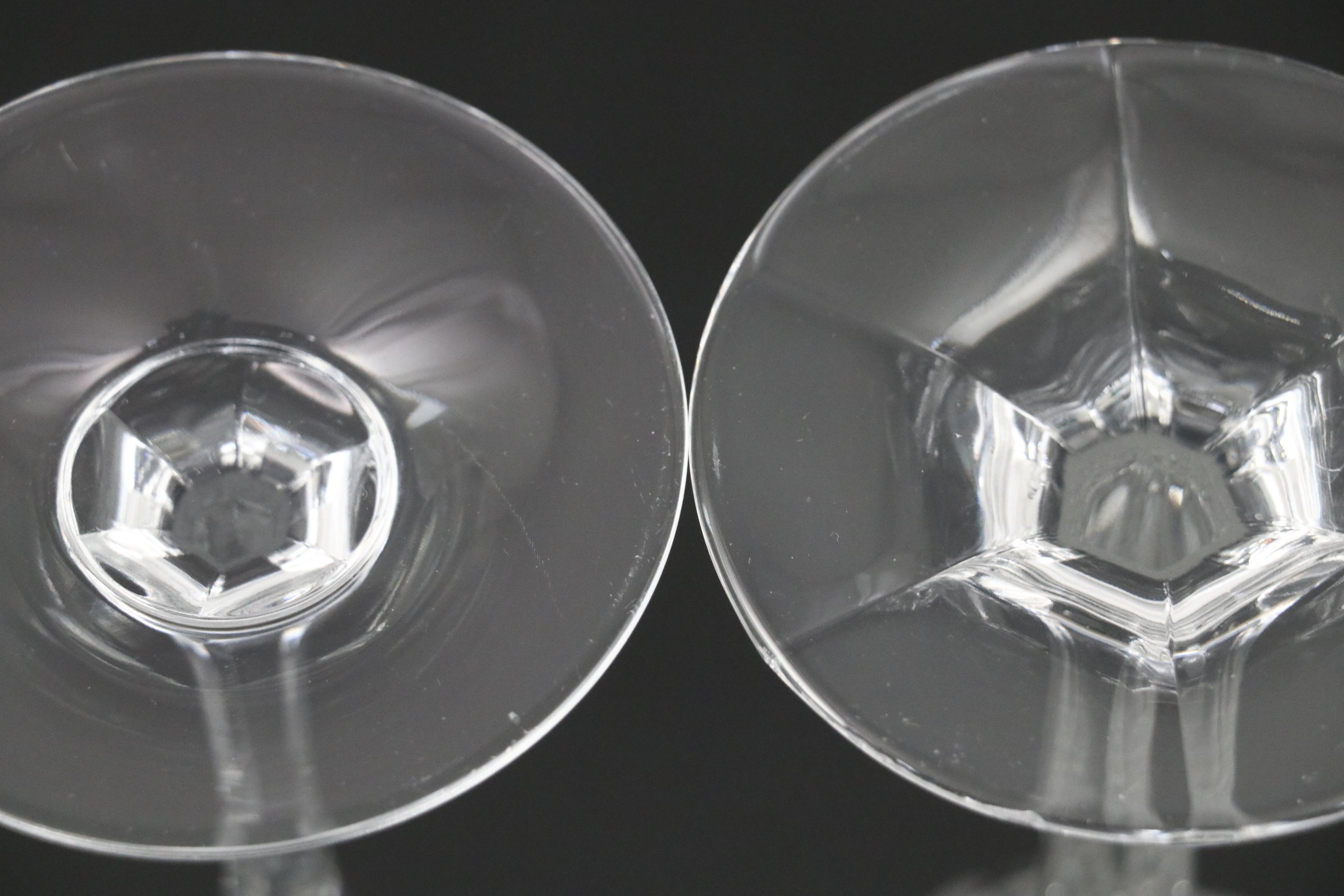 Mikasa "Uptown" Stemware and Vase, 1989–2006