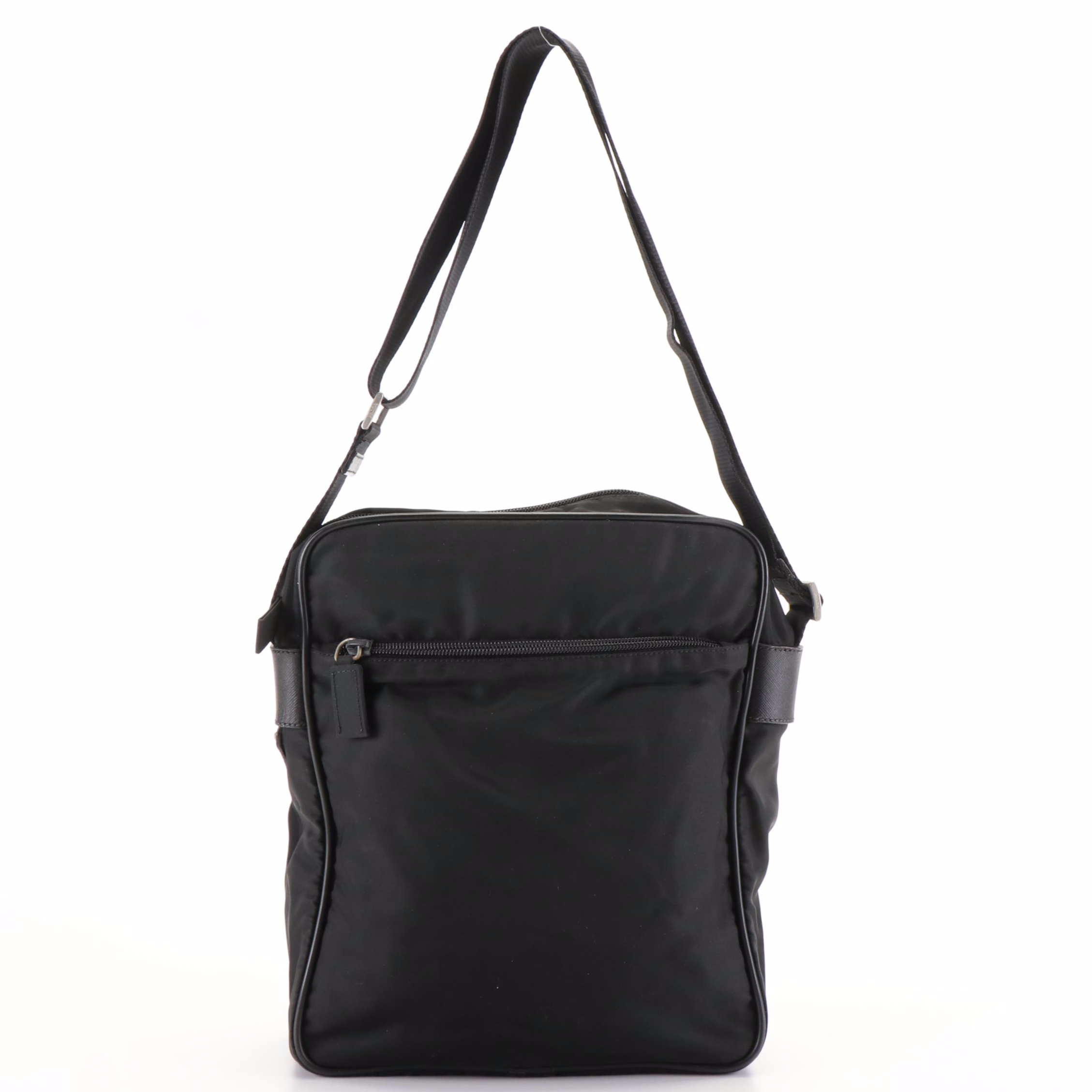 Prada Crossbody Bag in Black Tessuto Nylon