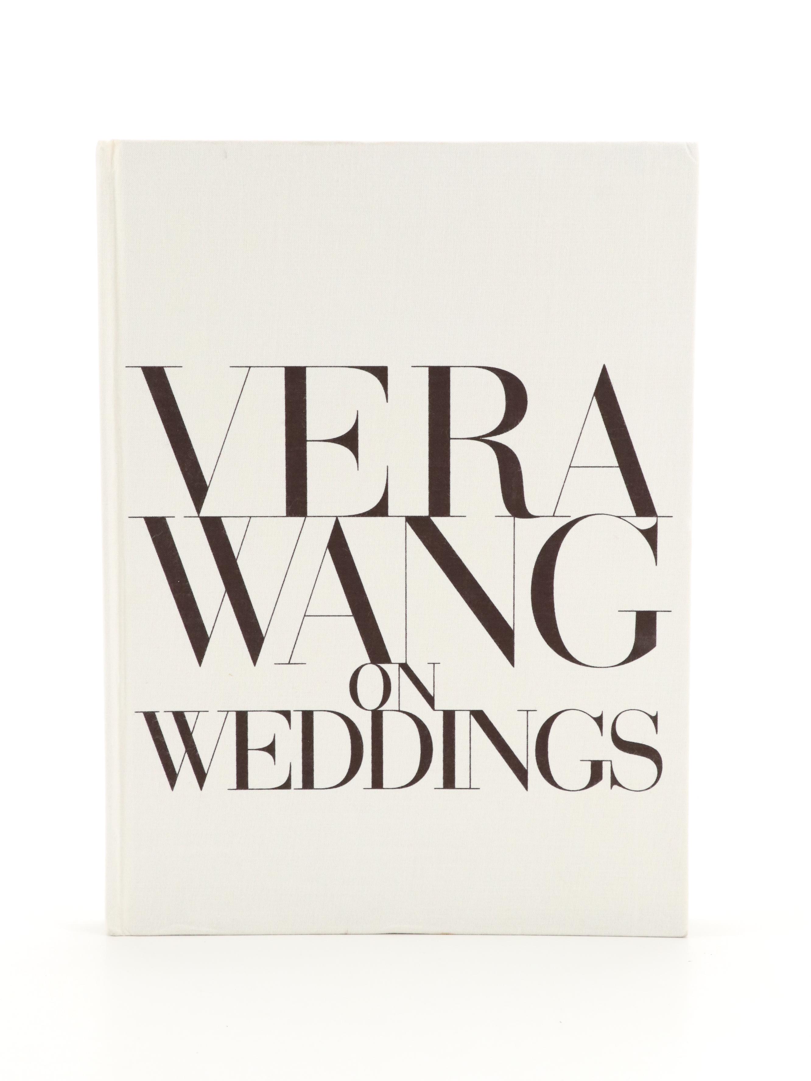 "The Tiffany Wedding" with Signed "Vera Wang on Weddings" and "Legendary Brides"