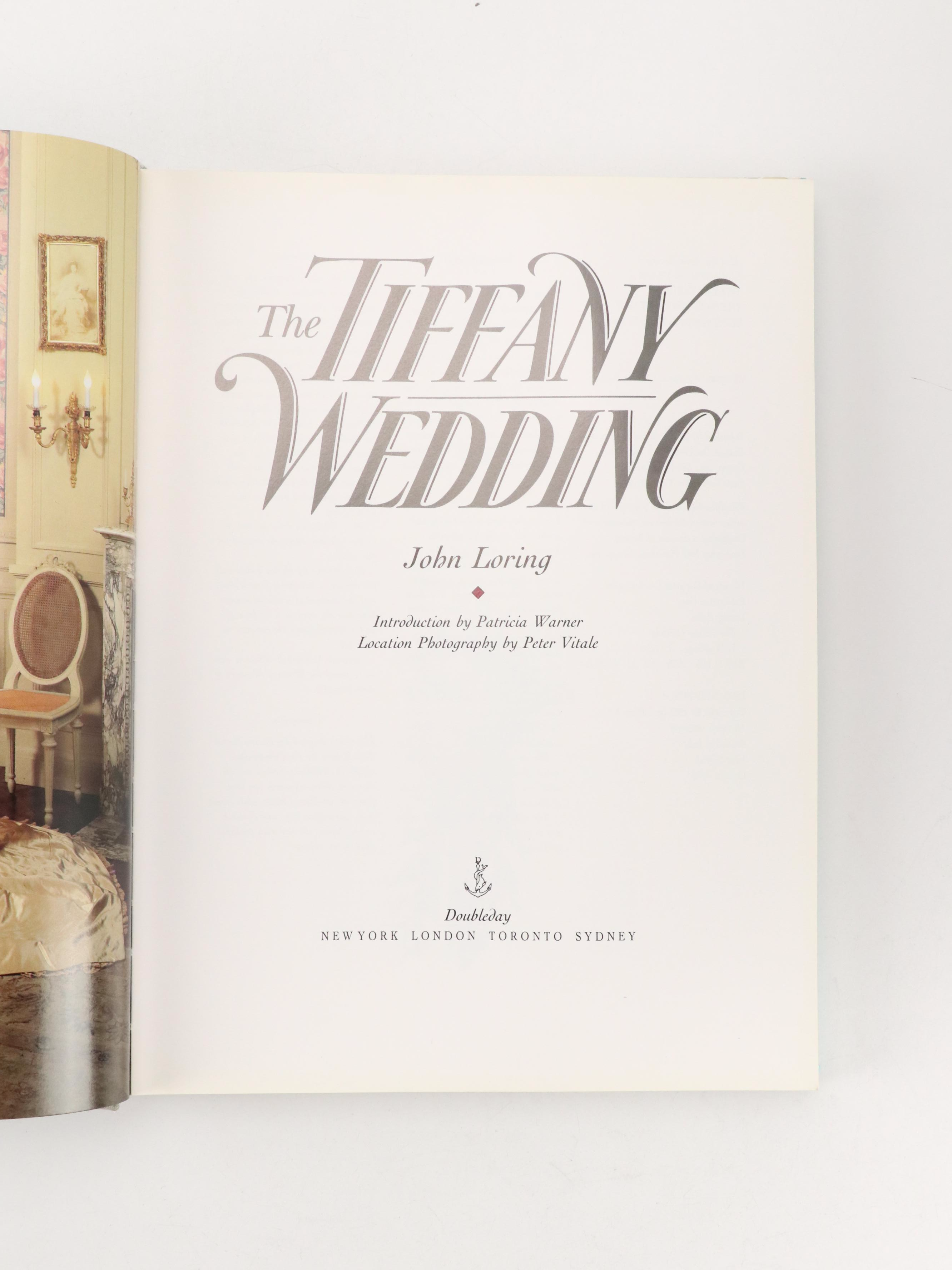 "The Tiffany Wedding" with Signed "Vera Wang on Weddings" and "Legendary Brides"