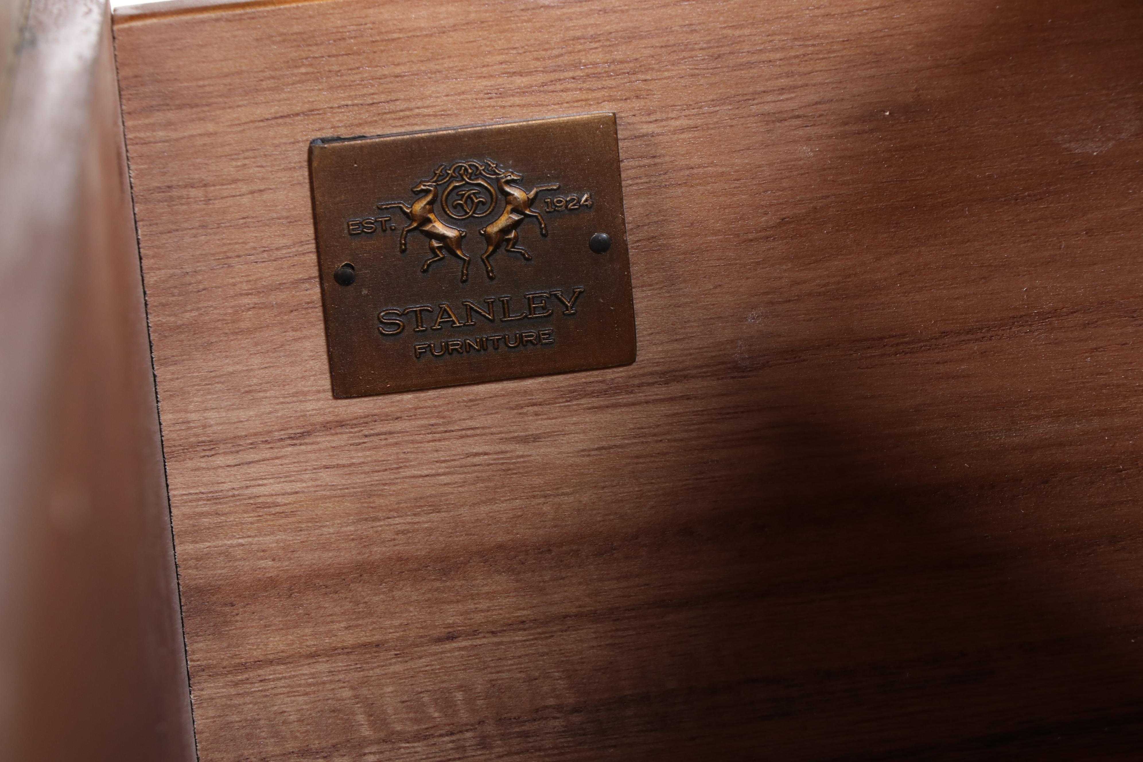 Stanley Furniture "Vintage Collection" Cherrywood-Veneered Five-Drawer Chest