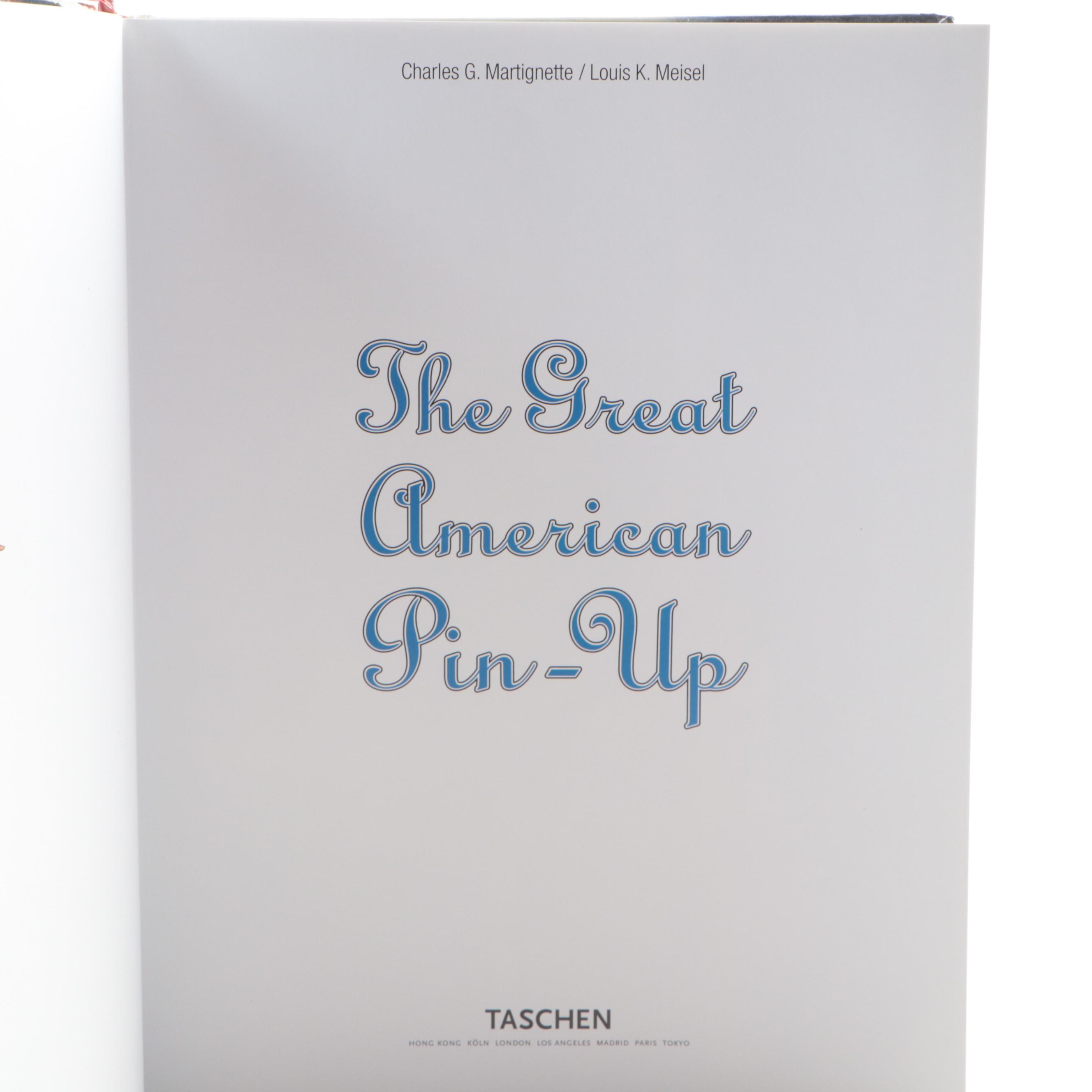 "The Great American Pin-Up" by Martignette and Meisel with More Pin-Up Books